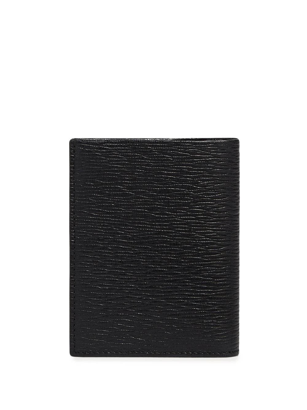 Gancini-plaque leather wallet - 2