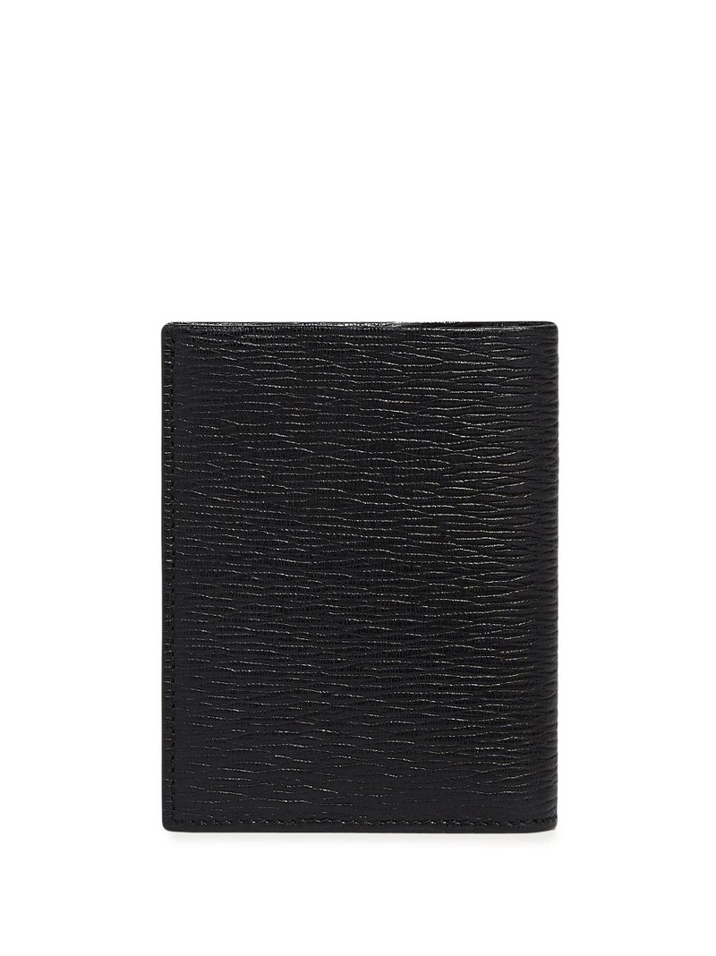 FERRAGAMO Gancini-plaque leather wallet outlook
