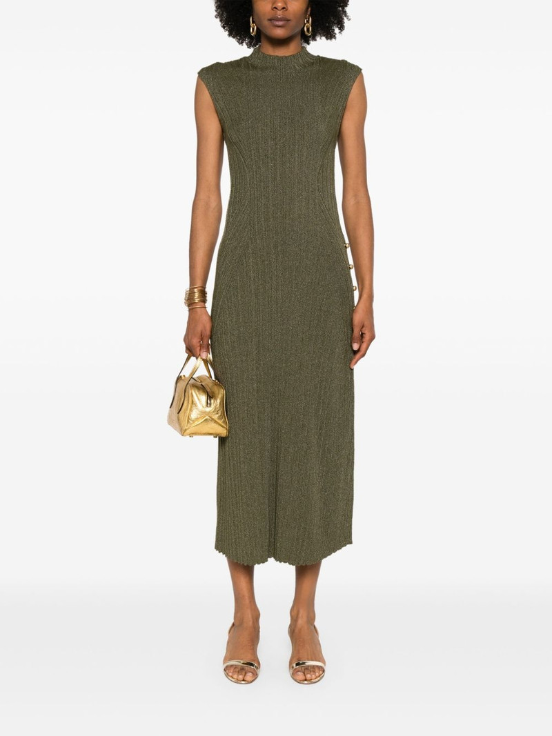 Aje. ribbed midi dress outlook