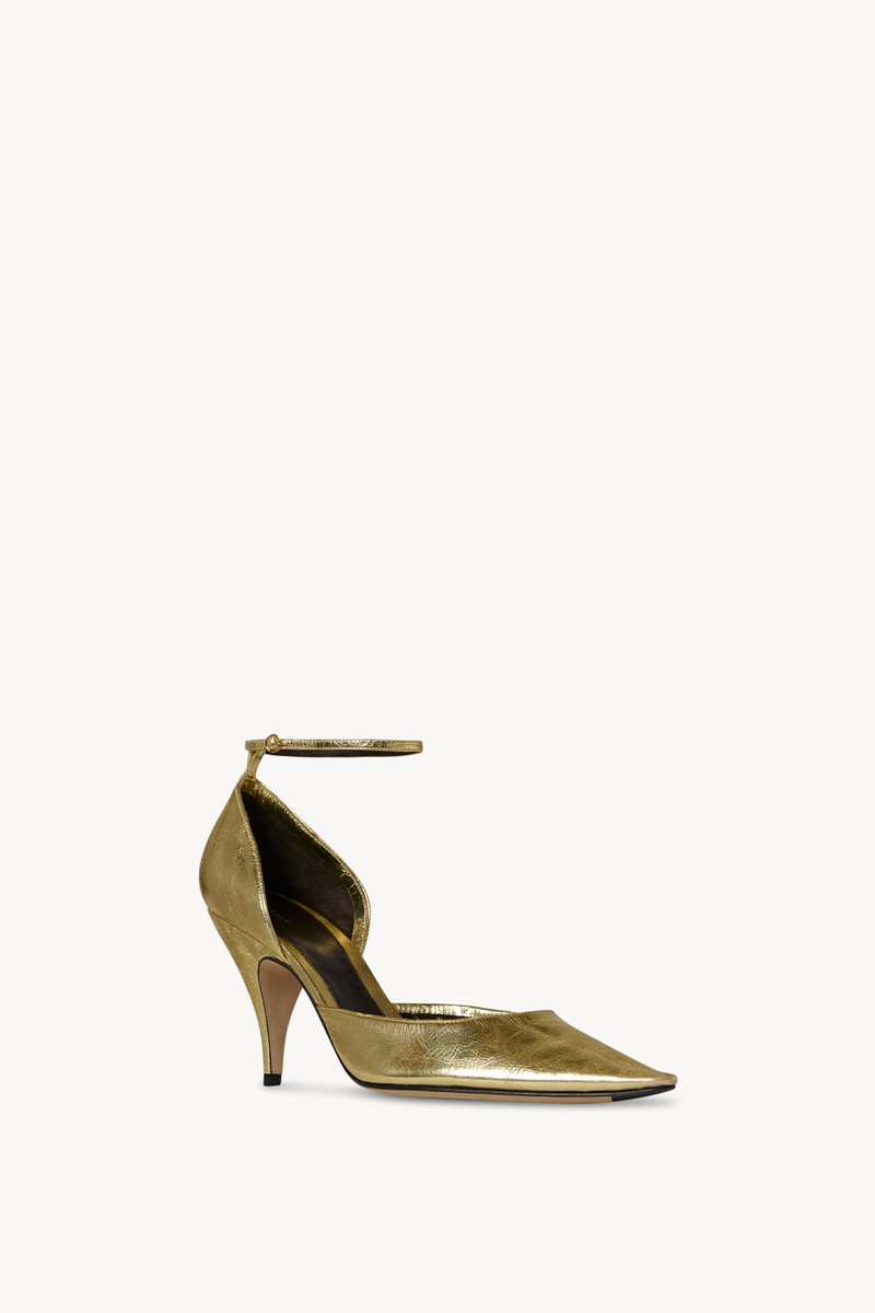 The Row Liisa D'Orsay Pump in Leather outlook