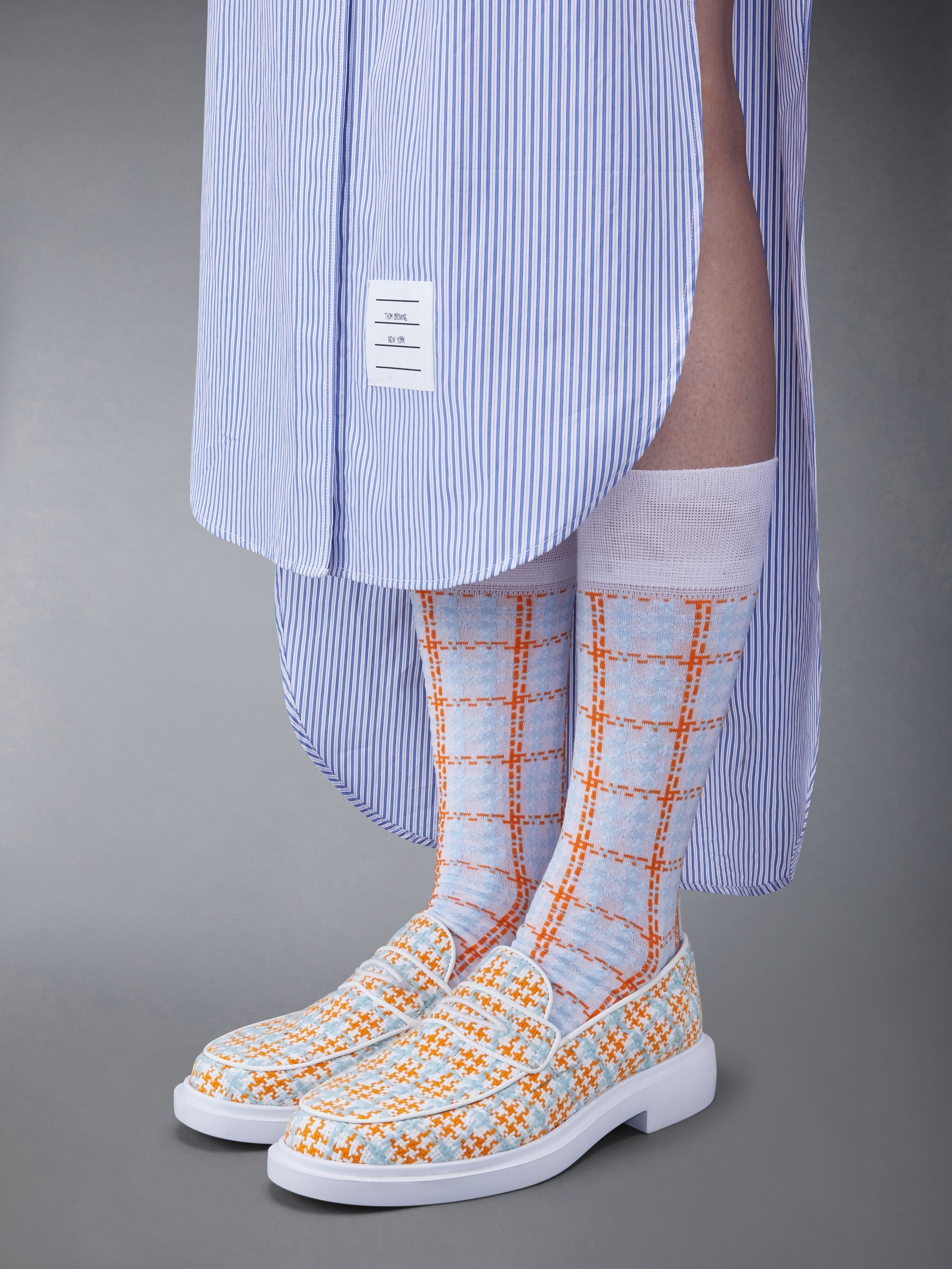 Check Summer Tweed Classic Penny Loafer - 4