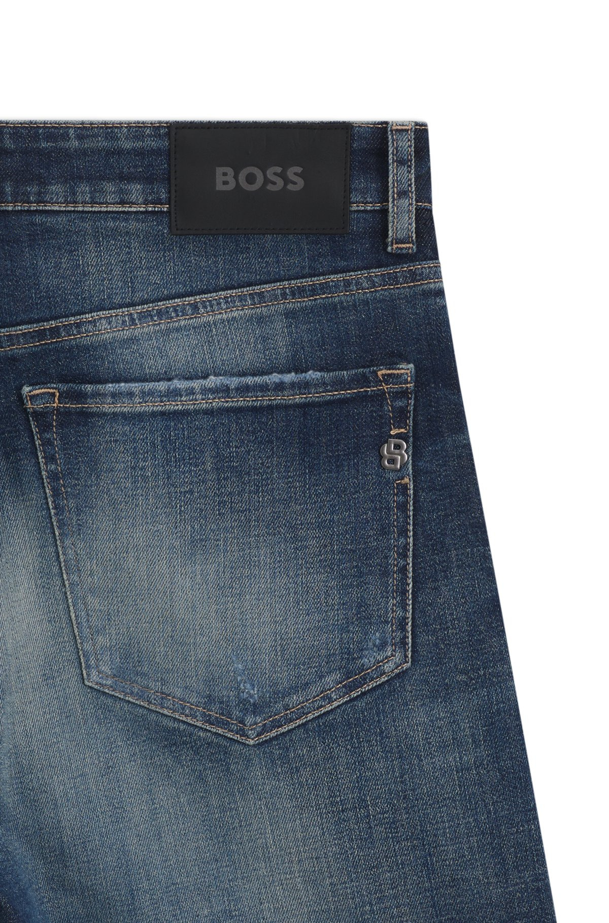 BLUE JEANS IN STRETCH DENIM - 6