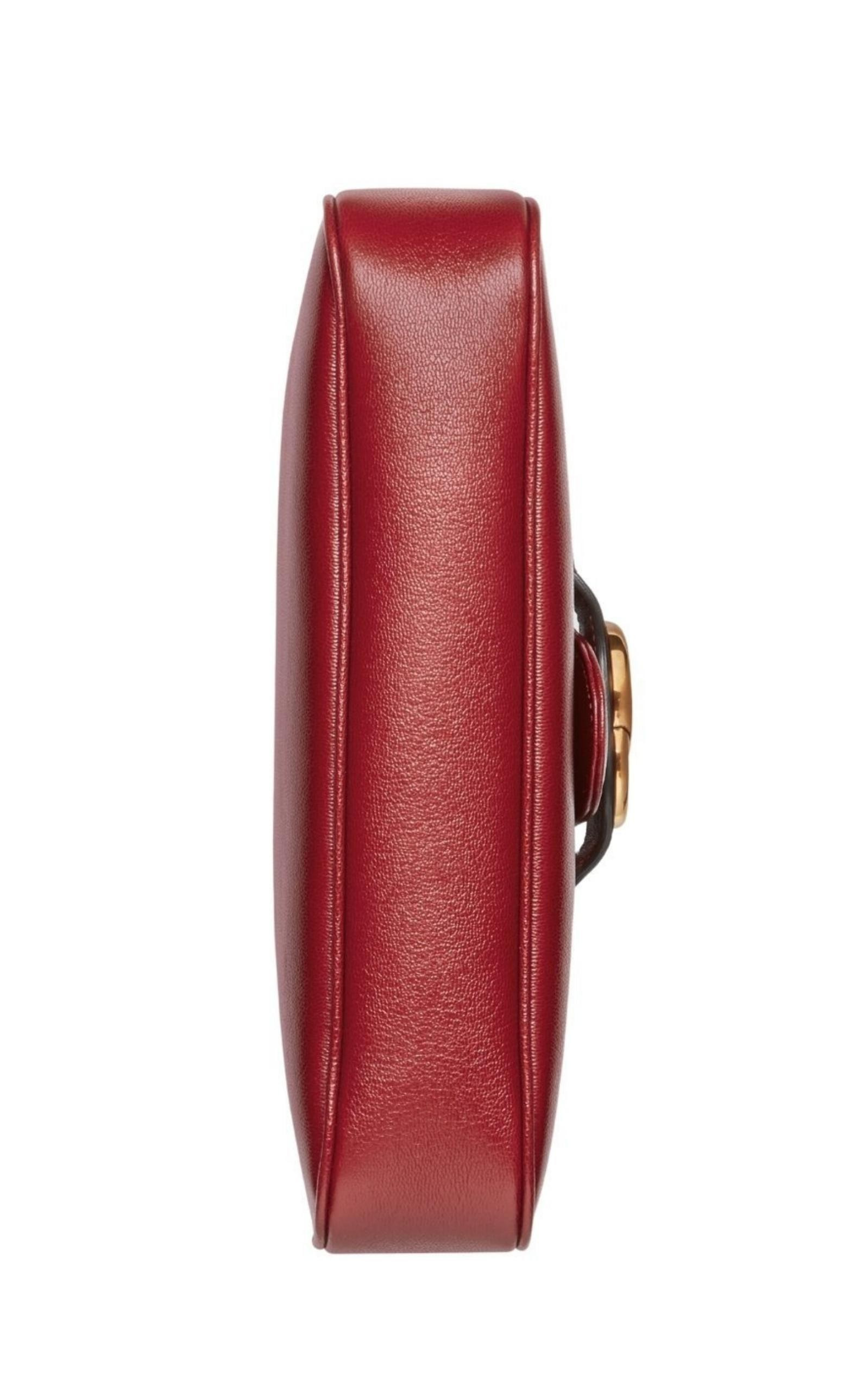 Small Messenger with Double GG Bag in Red - 6