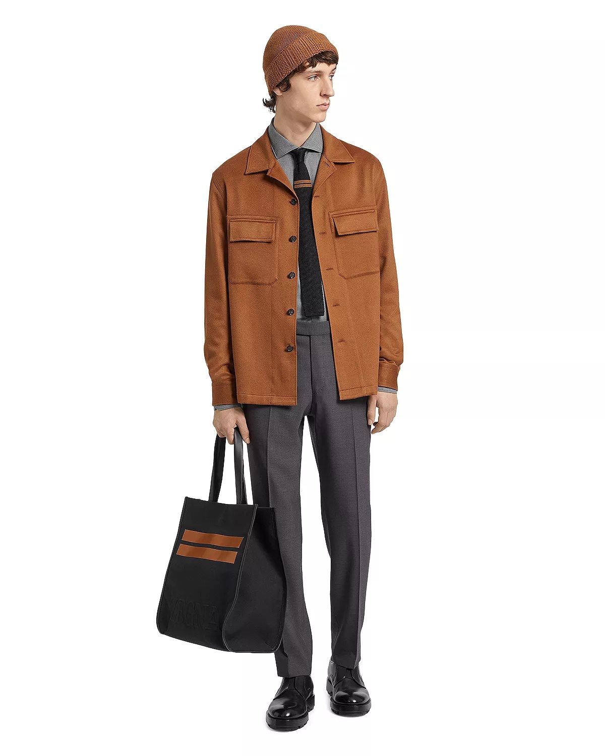Dark Grey High Performance™ Wool Pants - 2