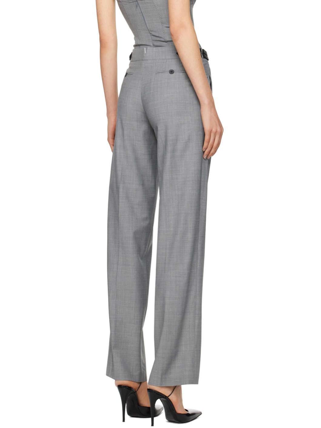 Gray Nora Trousers - 3