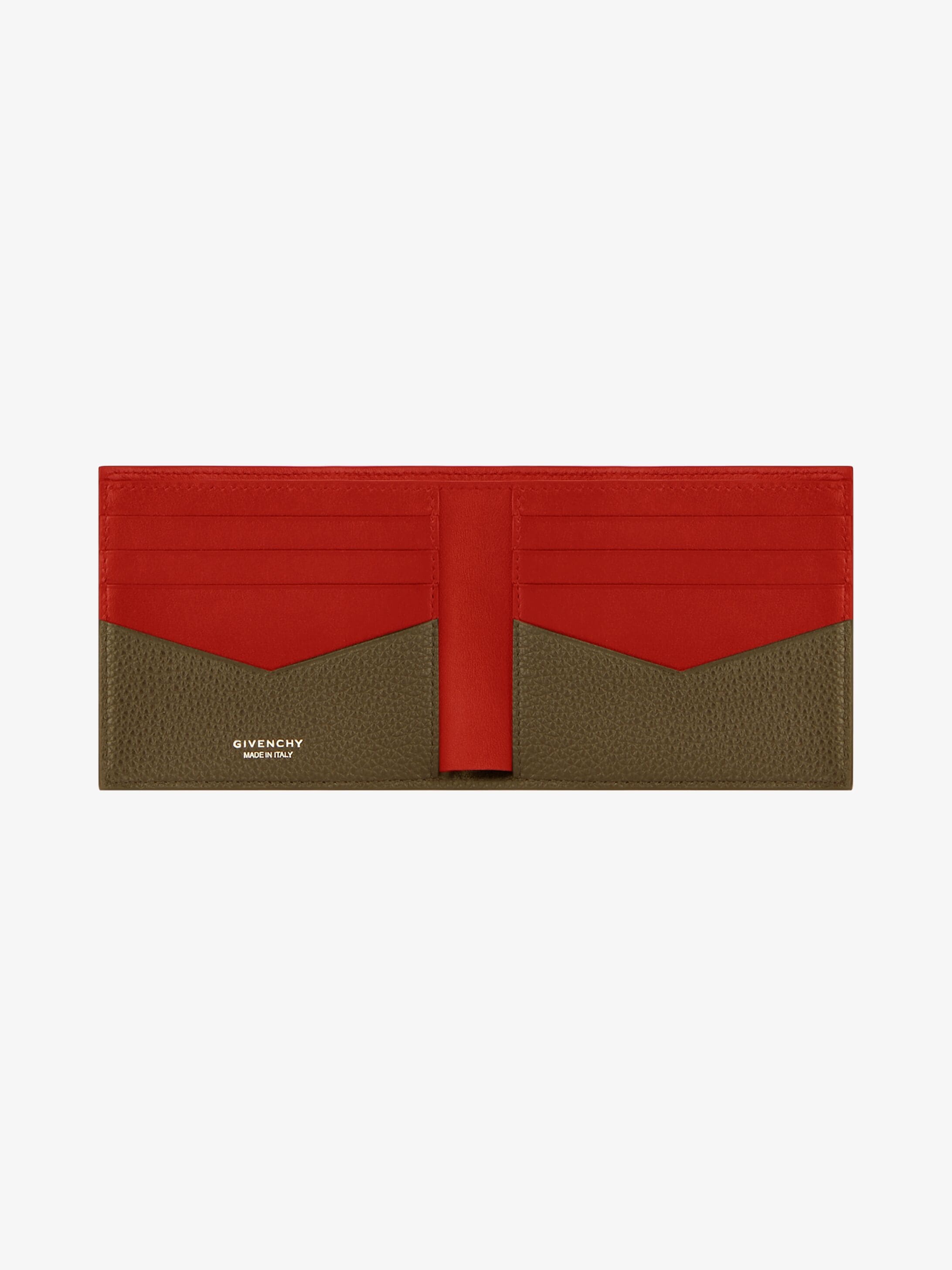WALLET IN TWO TONE LEATHER - 2