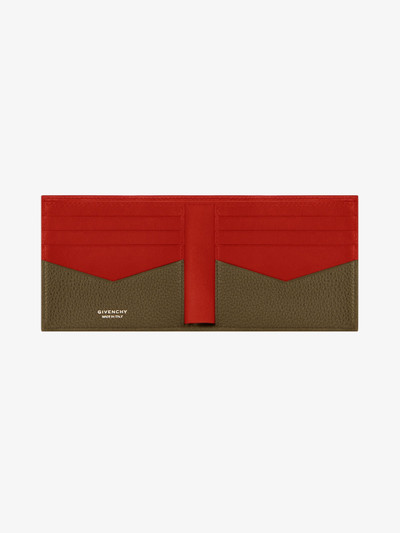 Givenchy WALLET IN TWO TONE LEATHER outlook