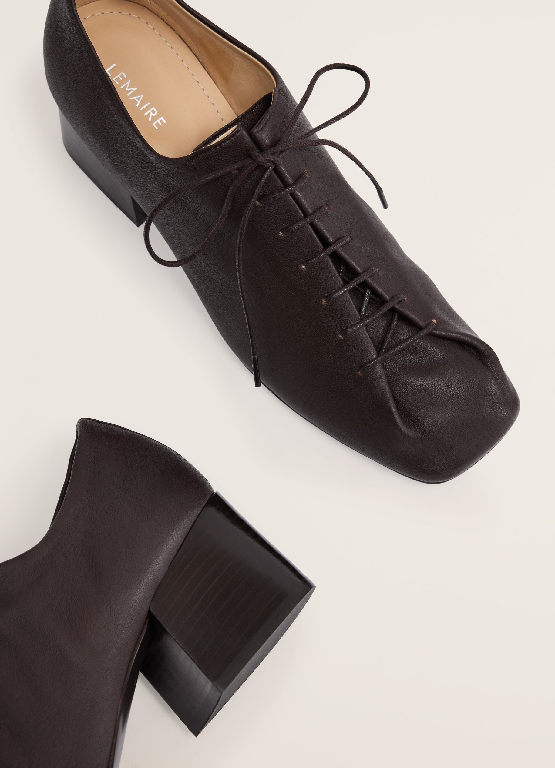 SOURIS CLASSIC DERBIES WITH CUBAN HEELS - 5