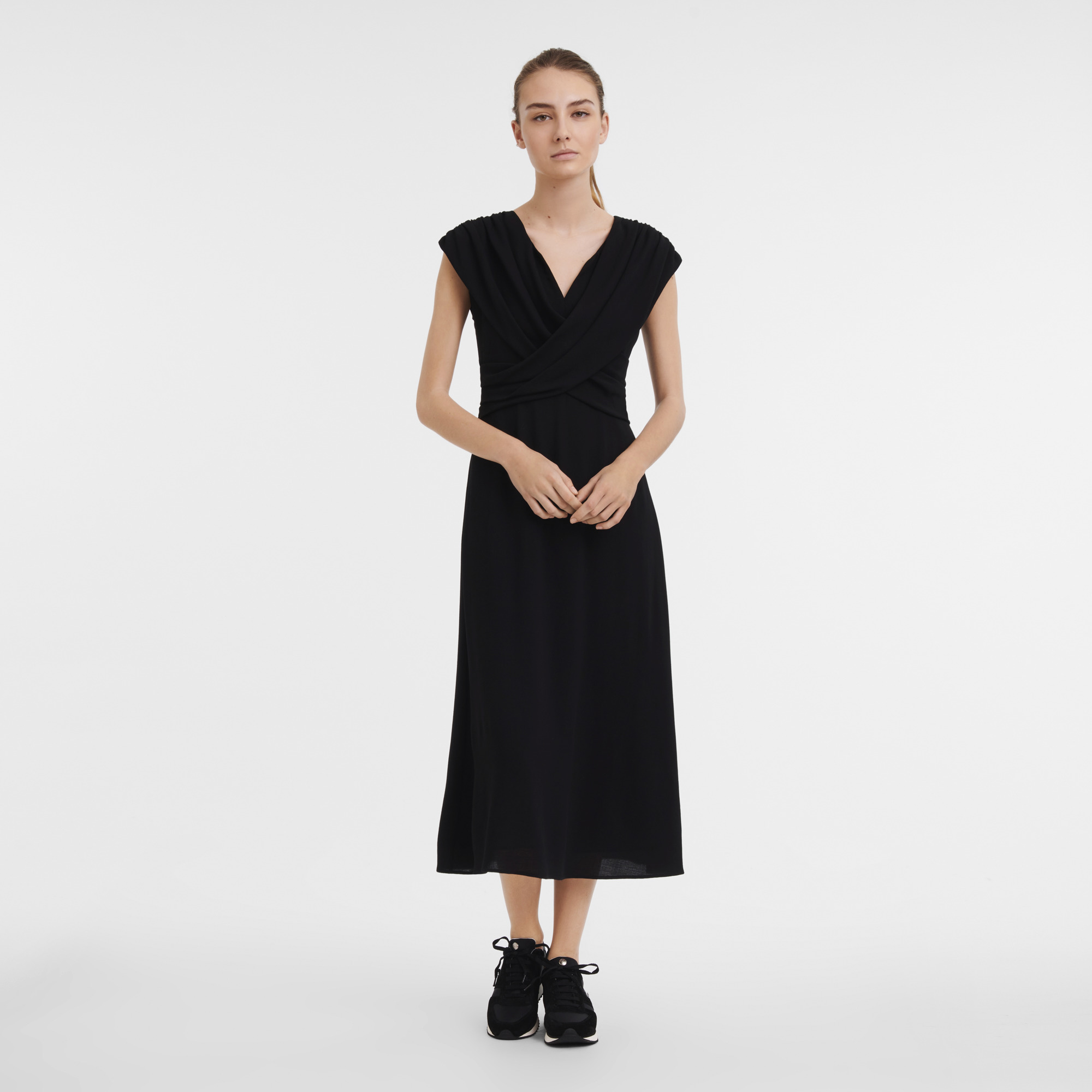 Dress Black - Crepe - 2