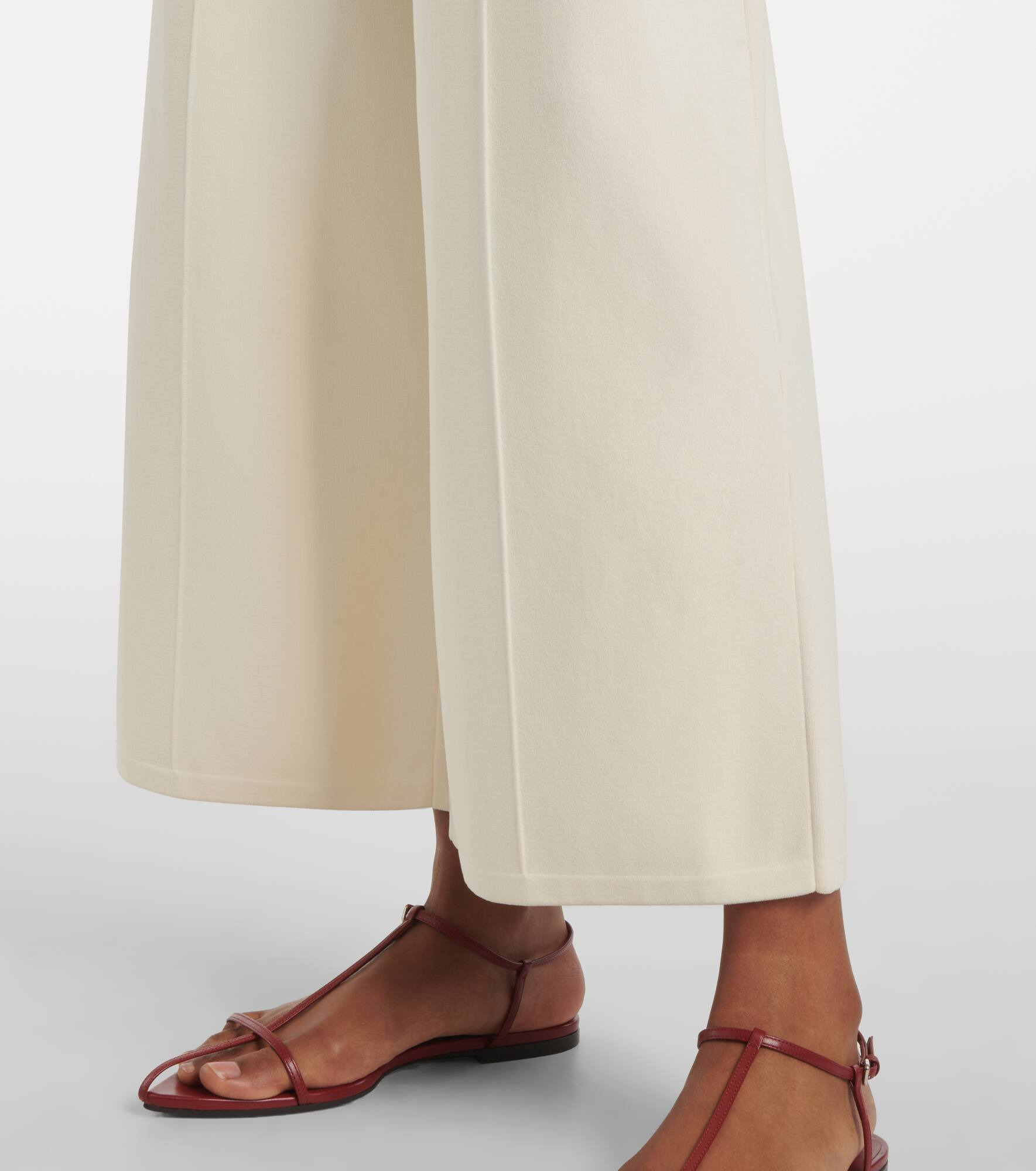 High-rise wide-leg pants - 5