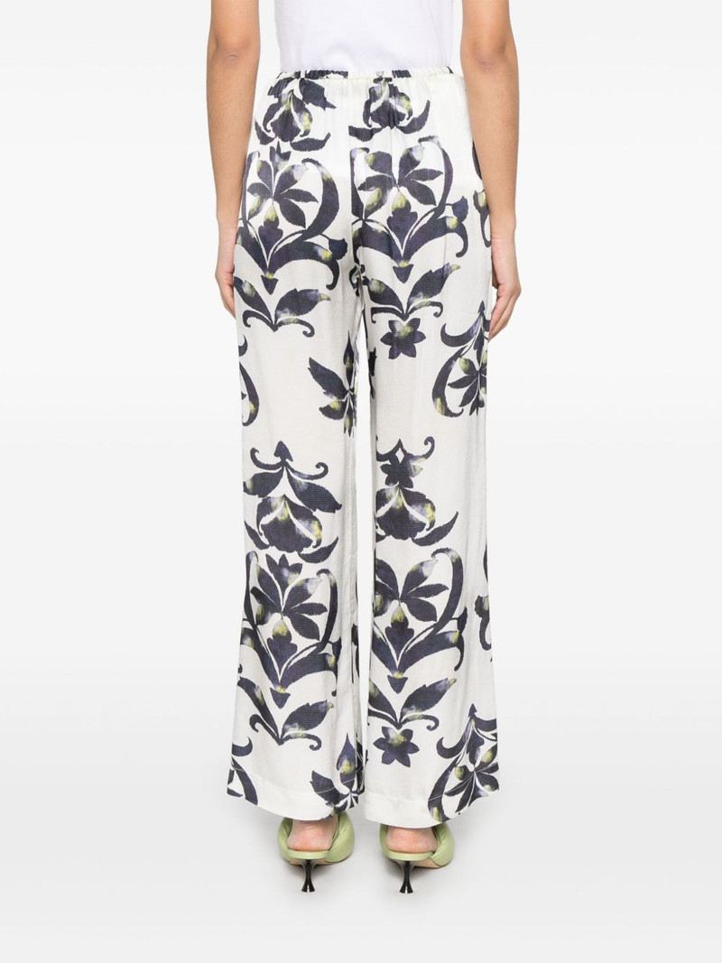 geometric-print trousers 4
