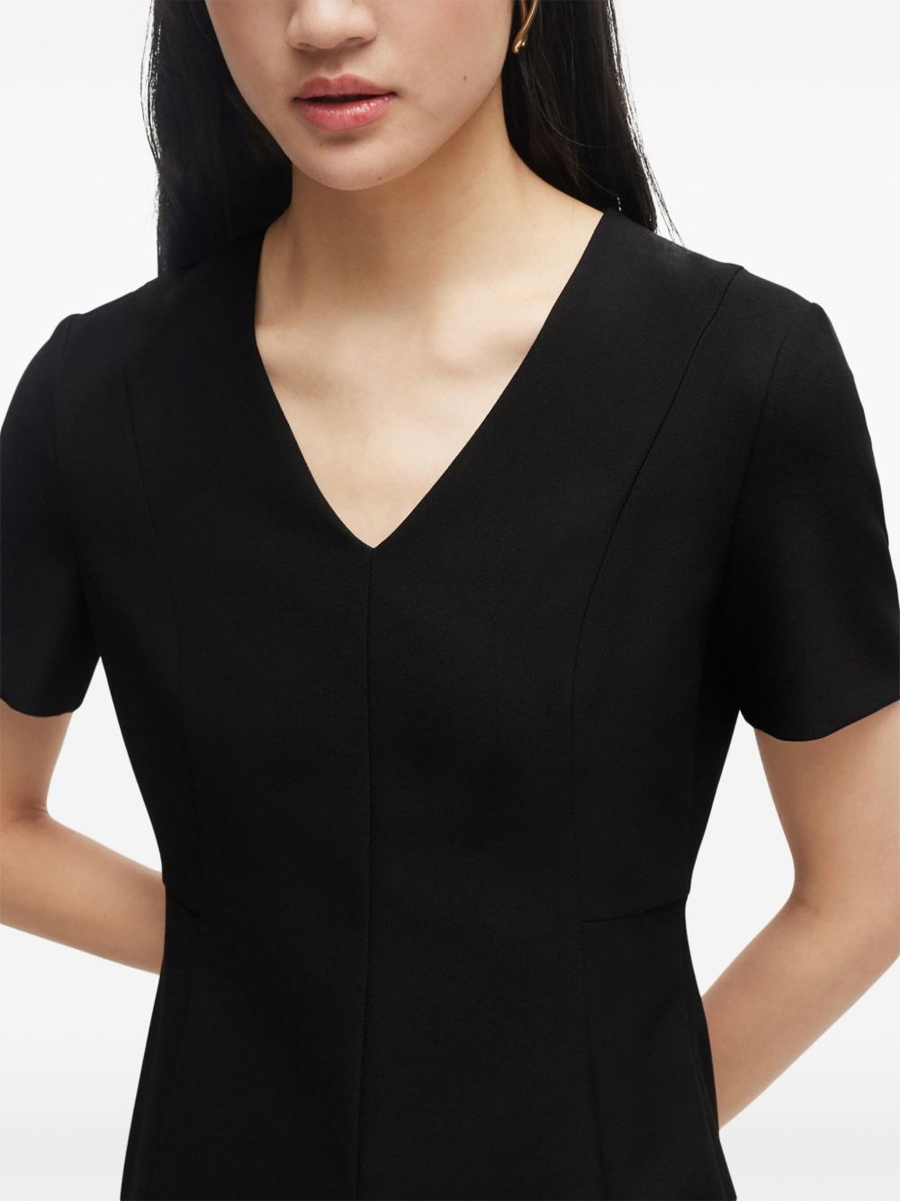 Damaisa V-neck minidress - 5