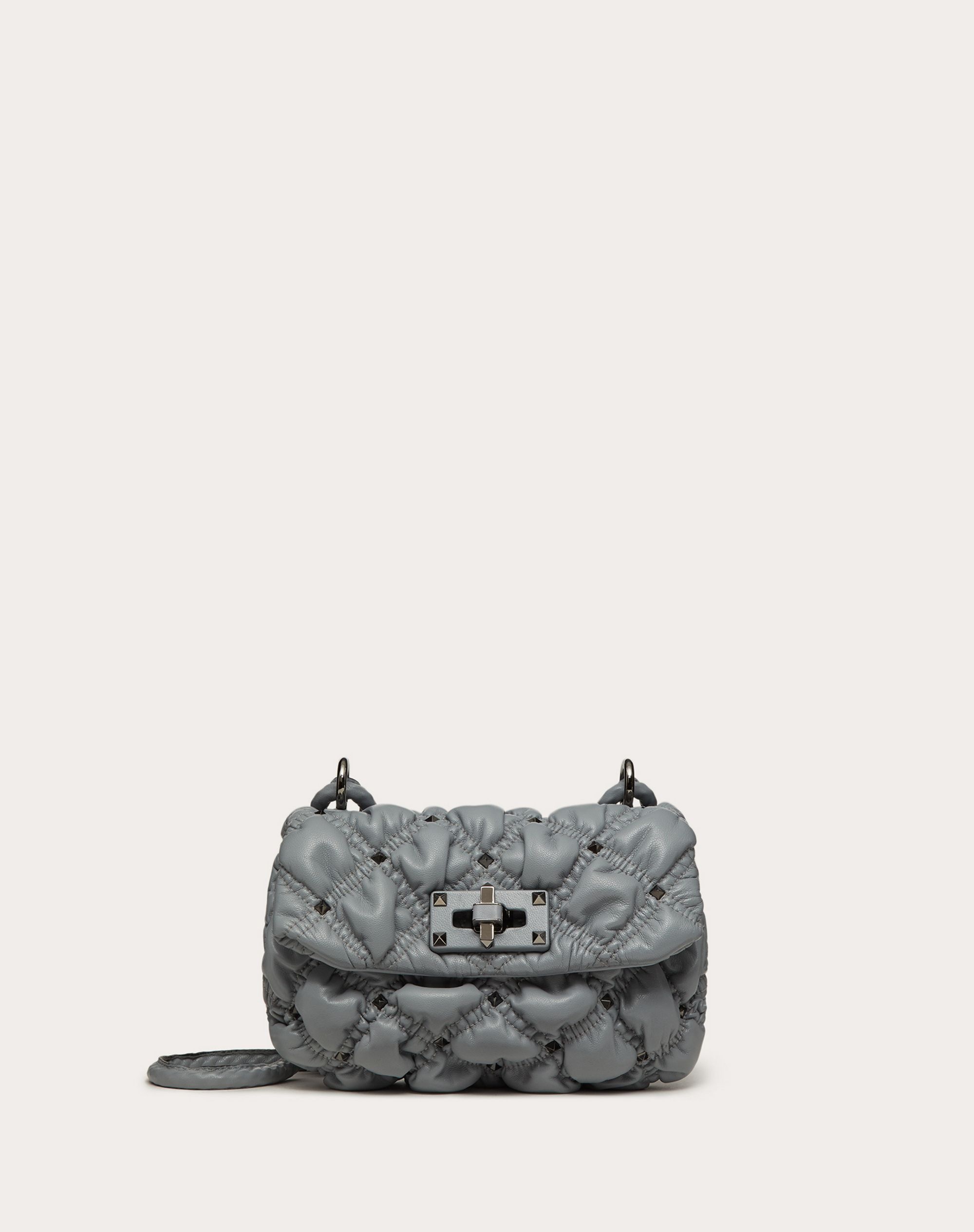 Small Nappa SpikeMe Shoulder Bag - 1