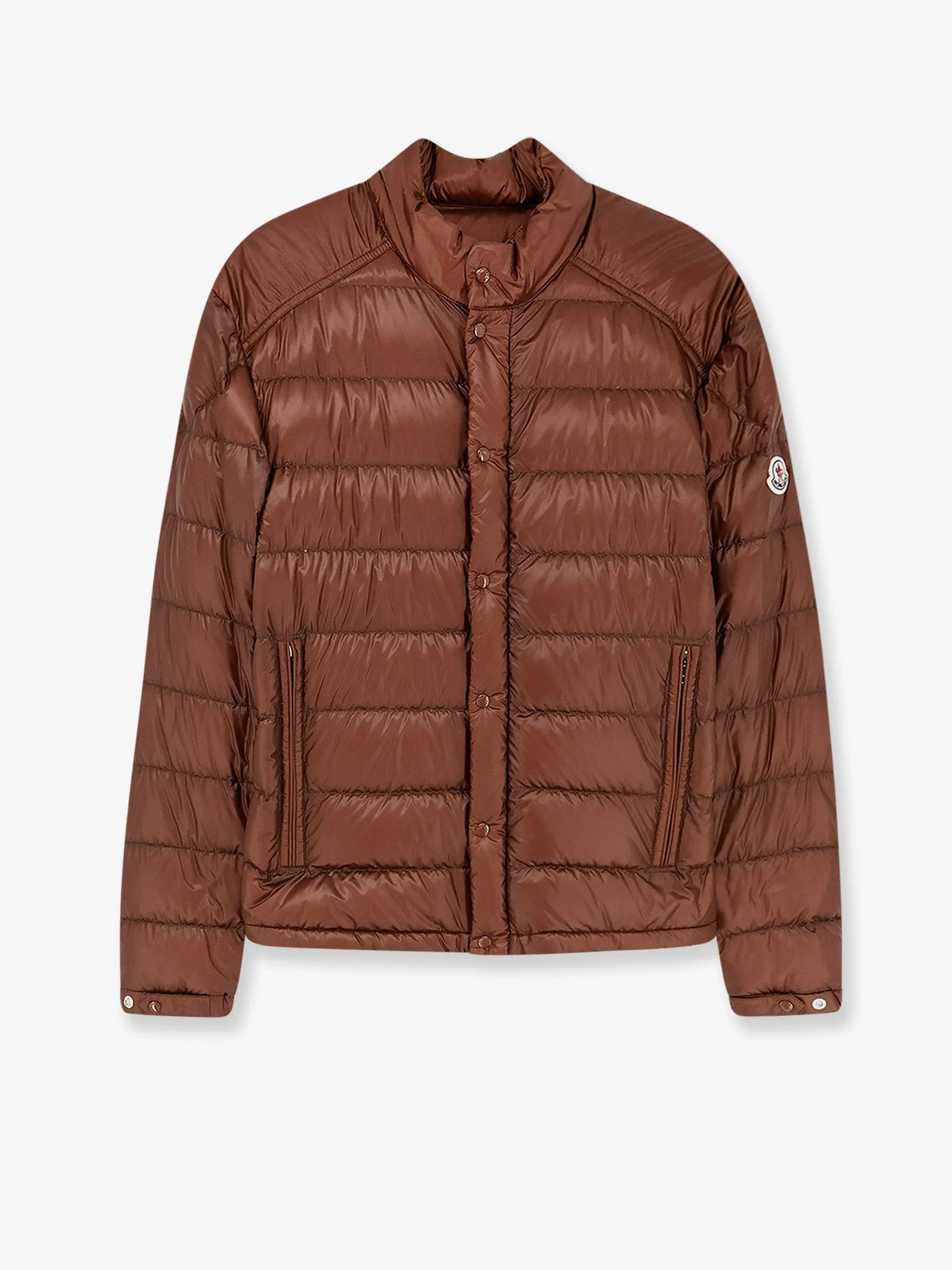 Moncler Selves Down Jacket With Iconic Patch - 1