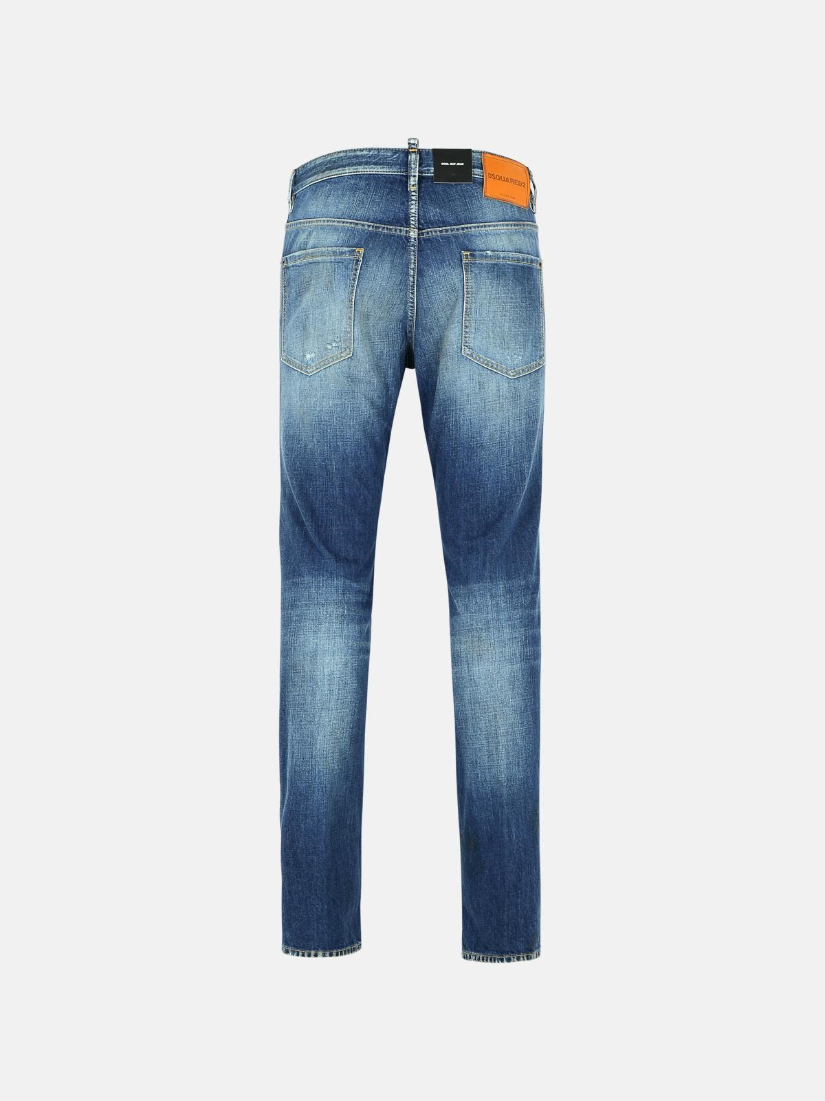 BLUE COTTON JEANS - 3