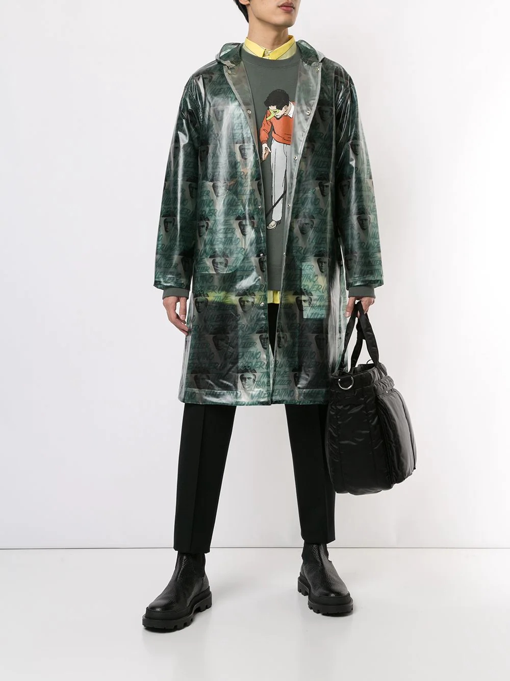 Clockwork Orange all-over print raincoat - 2
