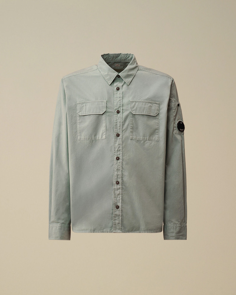 Organic Gabardine Long Sleeve Lens Shirt 1