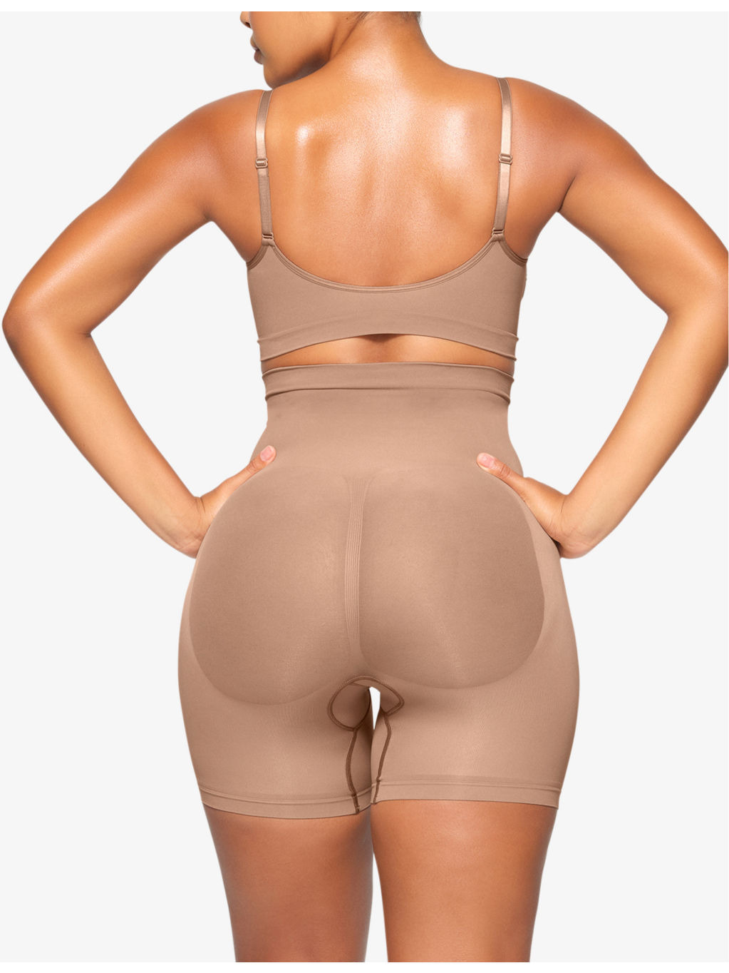 Sculpt fitted stretch-woven shorts - 4