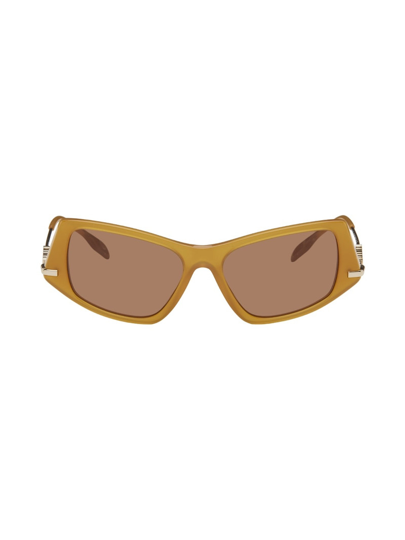 Orange Cat-Eye Sunglasses 1