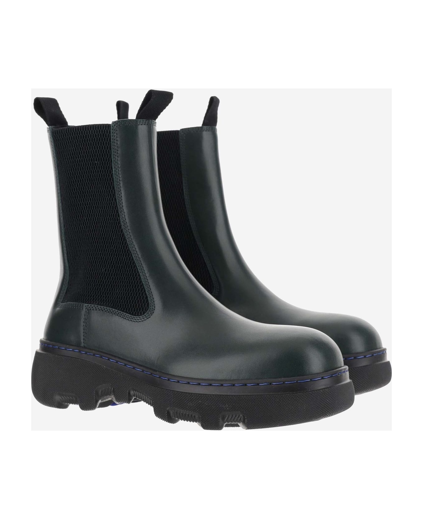 Leather Creeper Chelsea Boots - 2