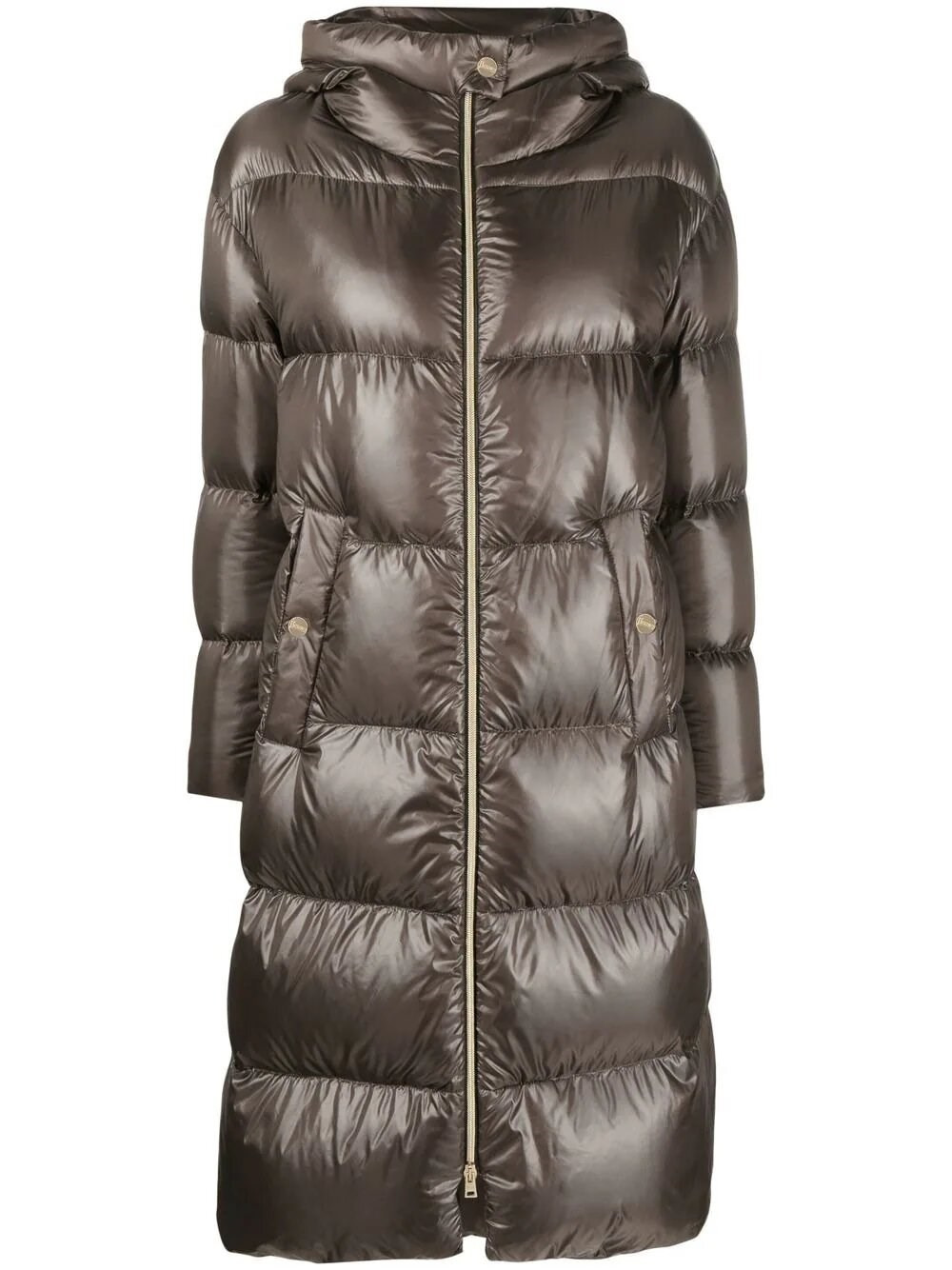 LONG BPUFF COAT - 1