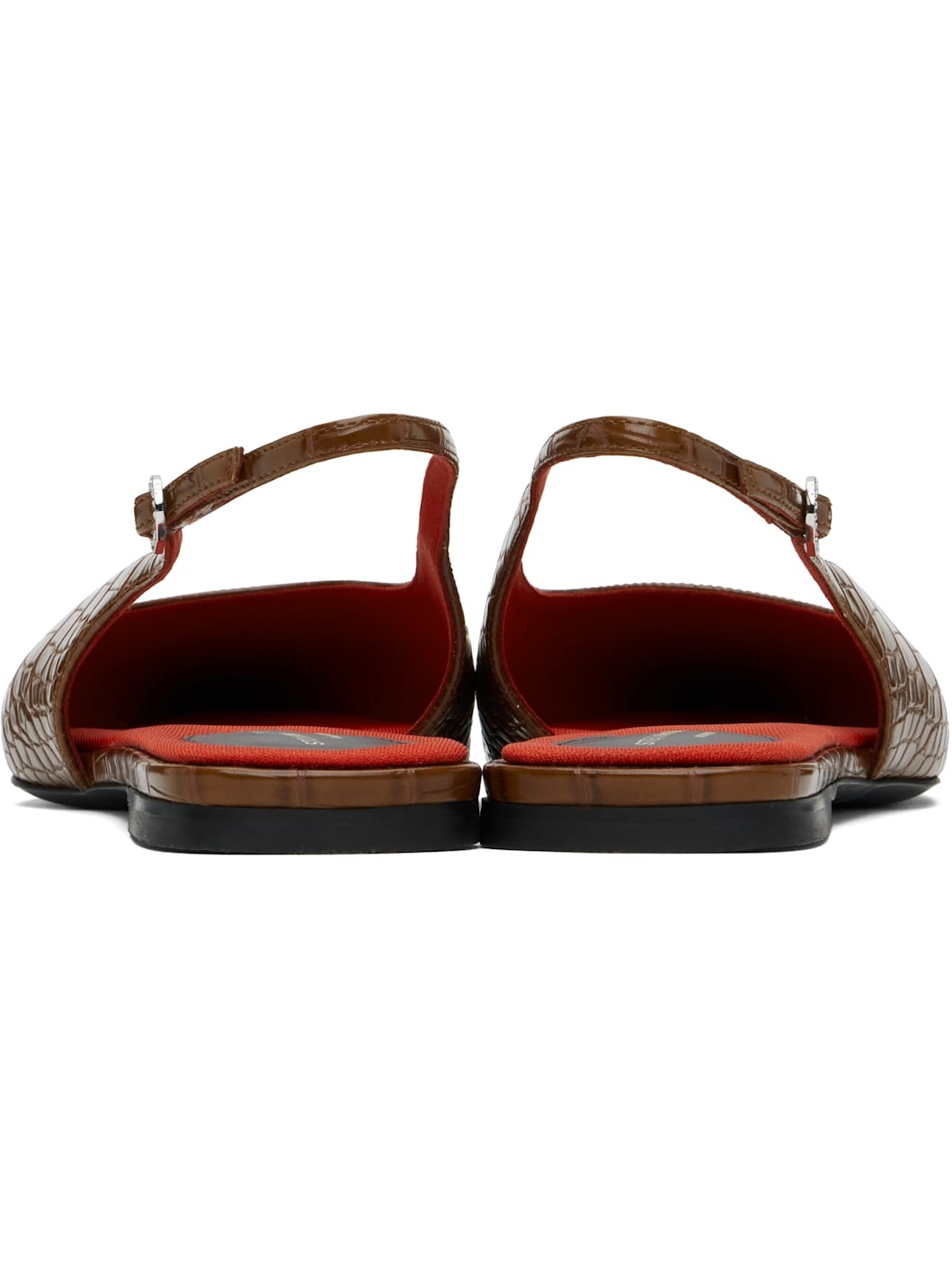 Brown Elsa Slingback Ballerina Flats - 2