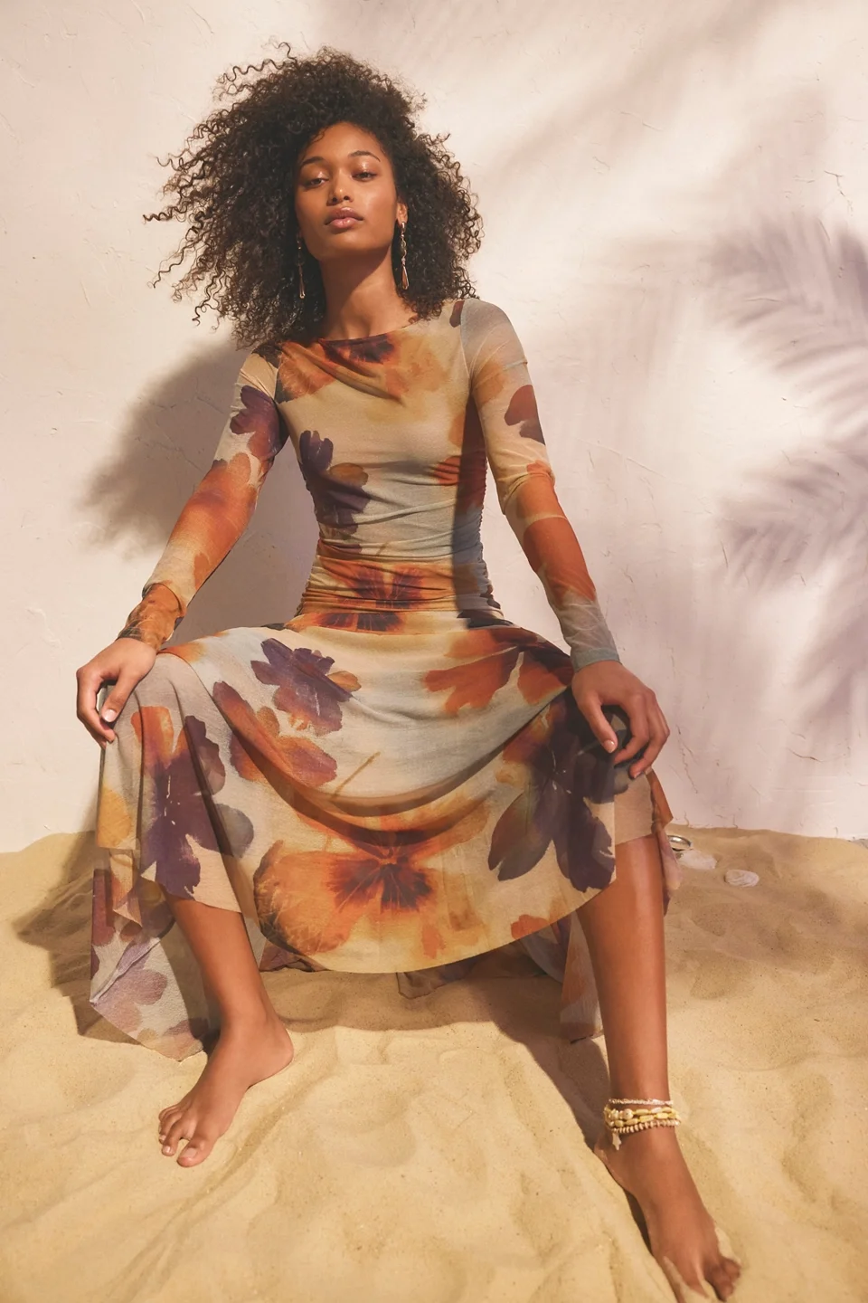 Sunnei Mesh Maxi Dress - 1