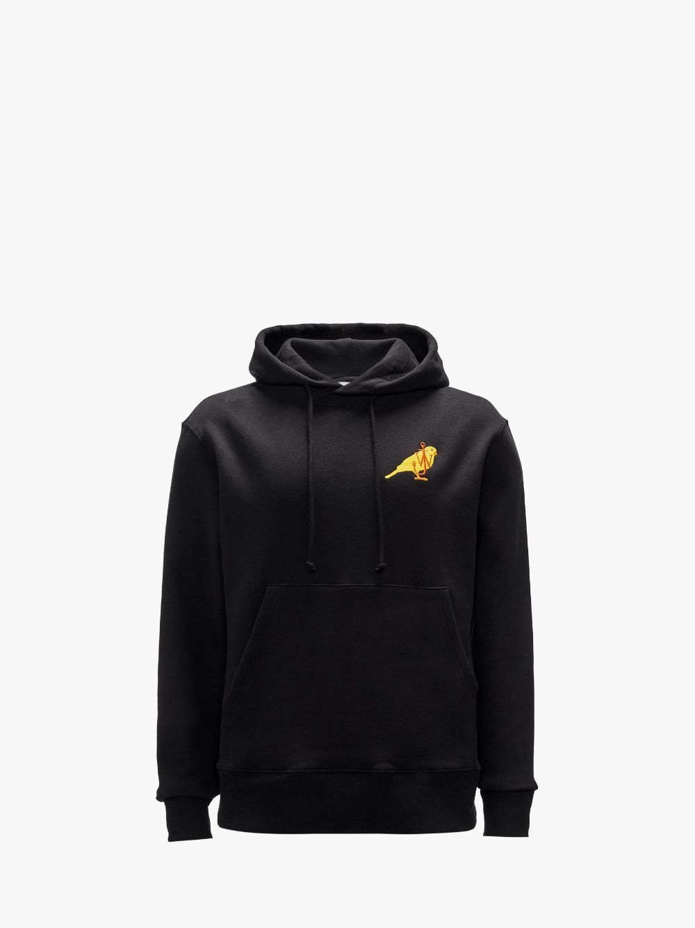 HOODIE WITH CANARY EMBROIDERY - 1