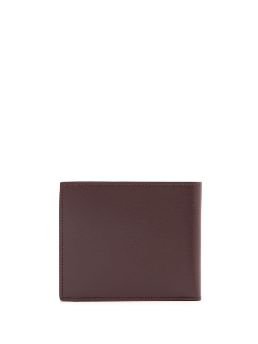 logo-stamp leather wallet - 2