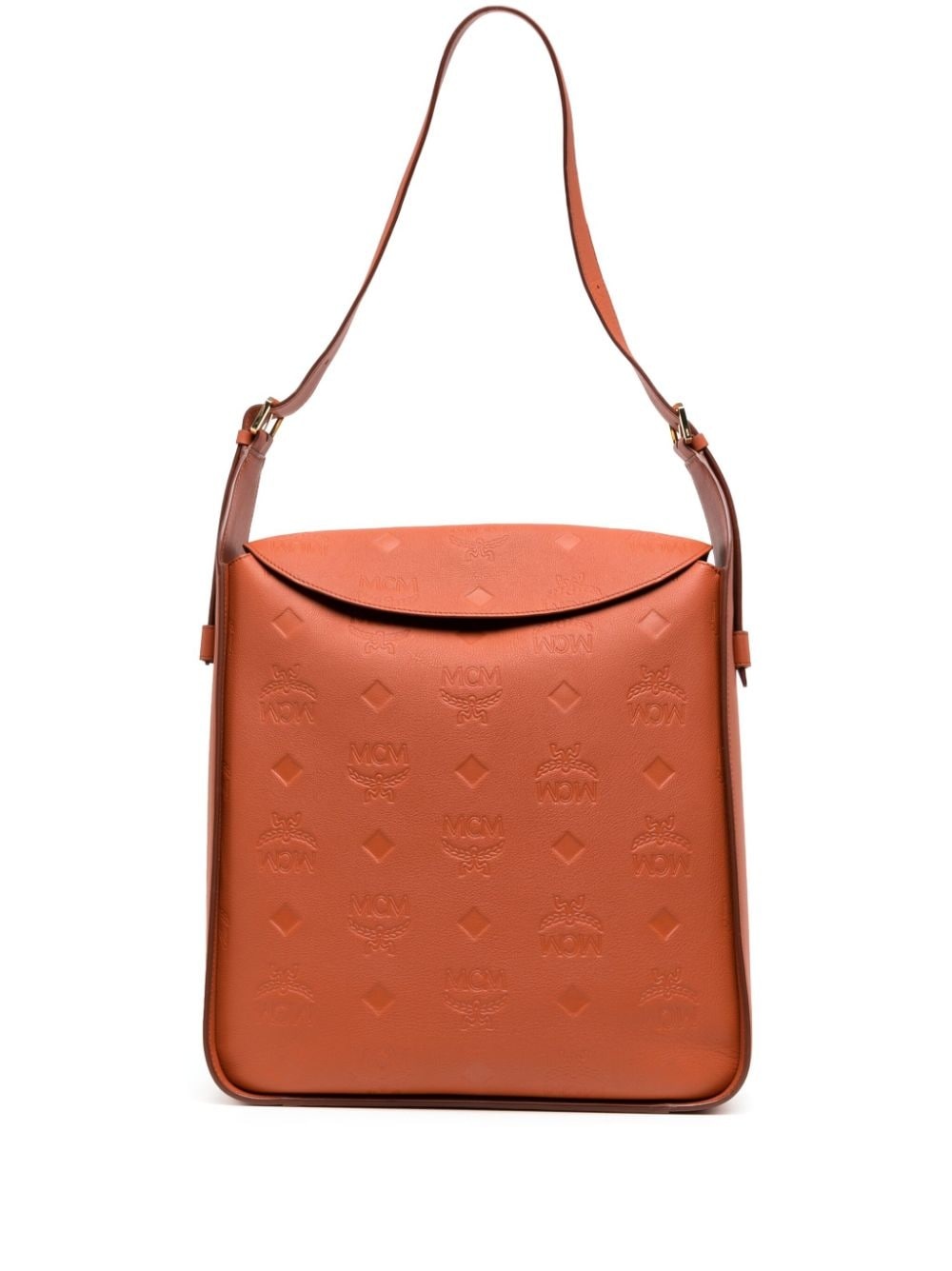 MCM Klara Medium Monogram Hobo Bag