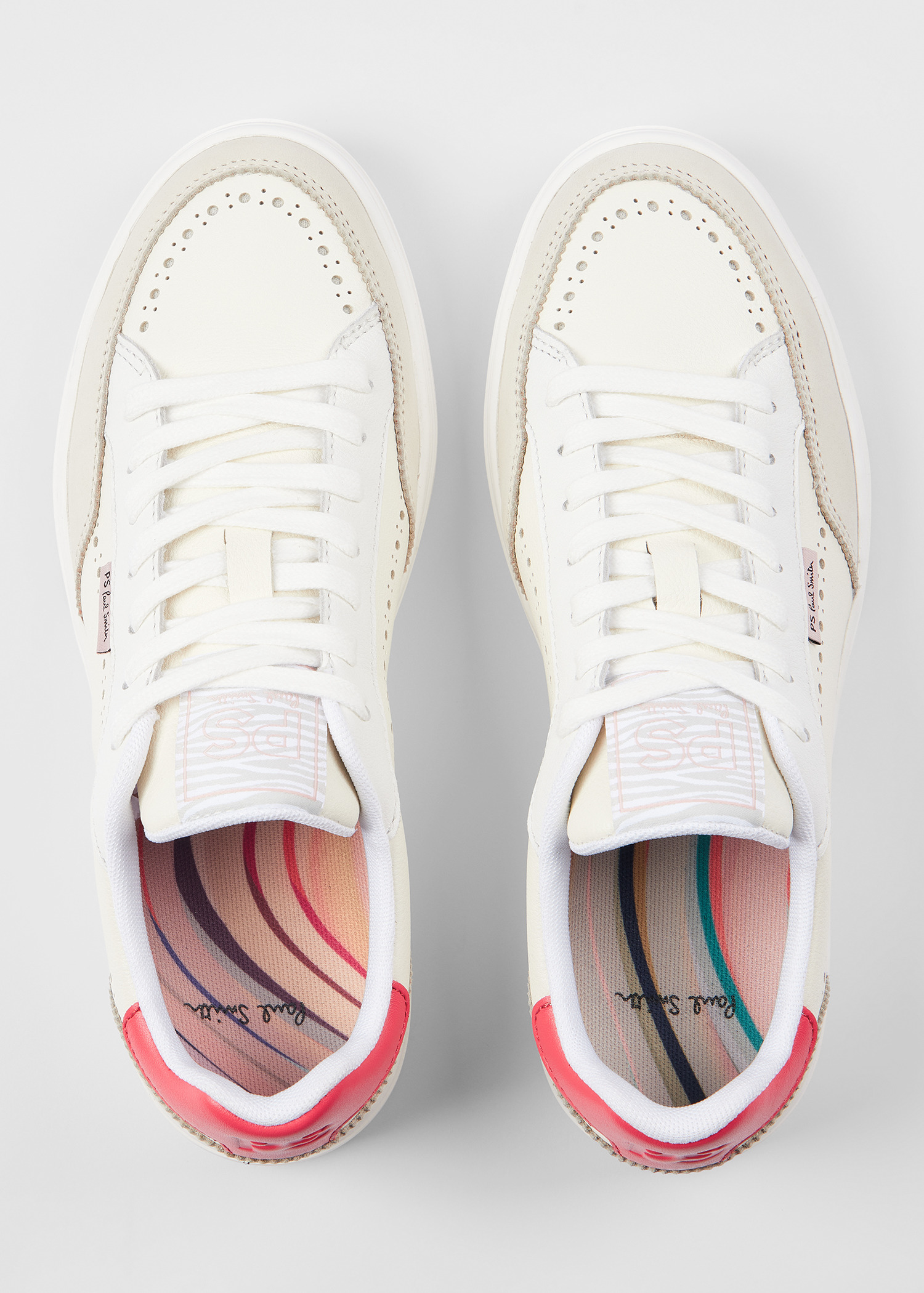 Women's White 'Hillstar' Trainers - 5