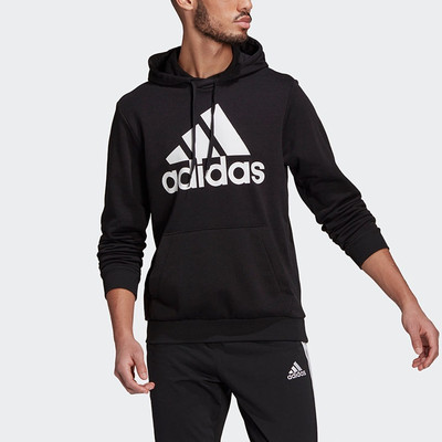adidas adidas M bl ft hd Sports hooded Long Sleeves Black GK9540 outlook