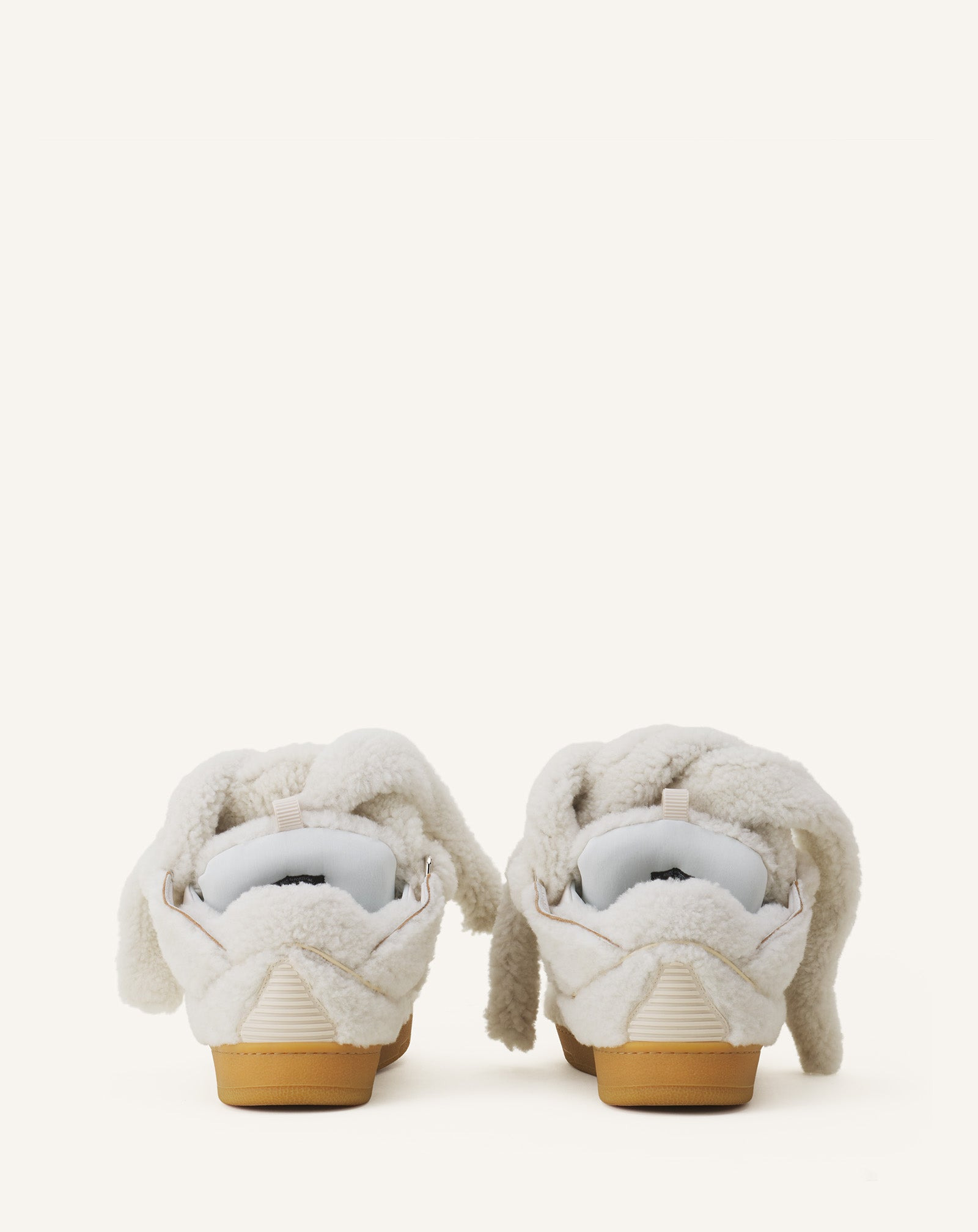 CURB SNEAKERS IN SHEARLING - 3