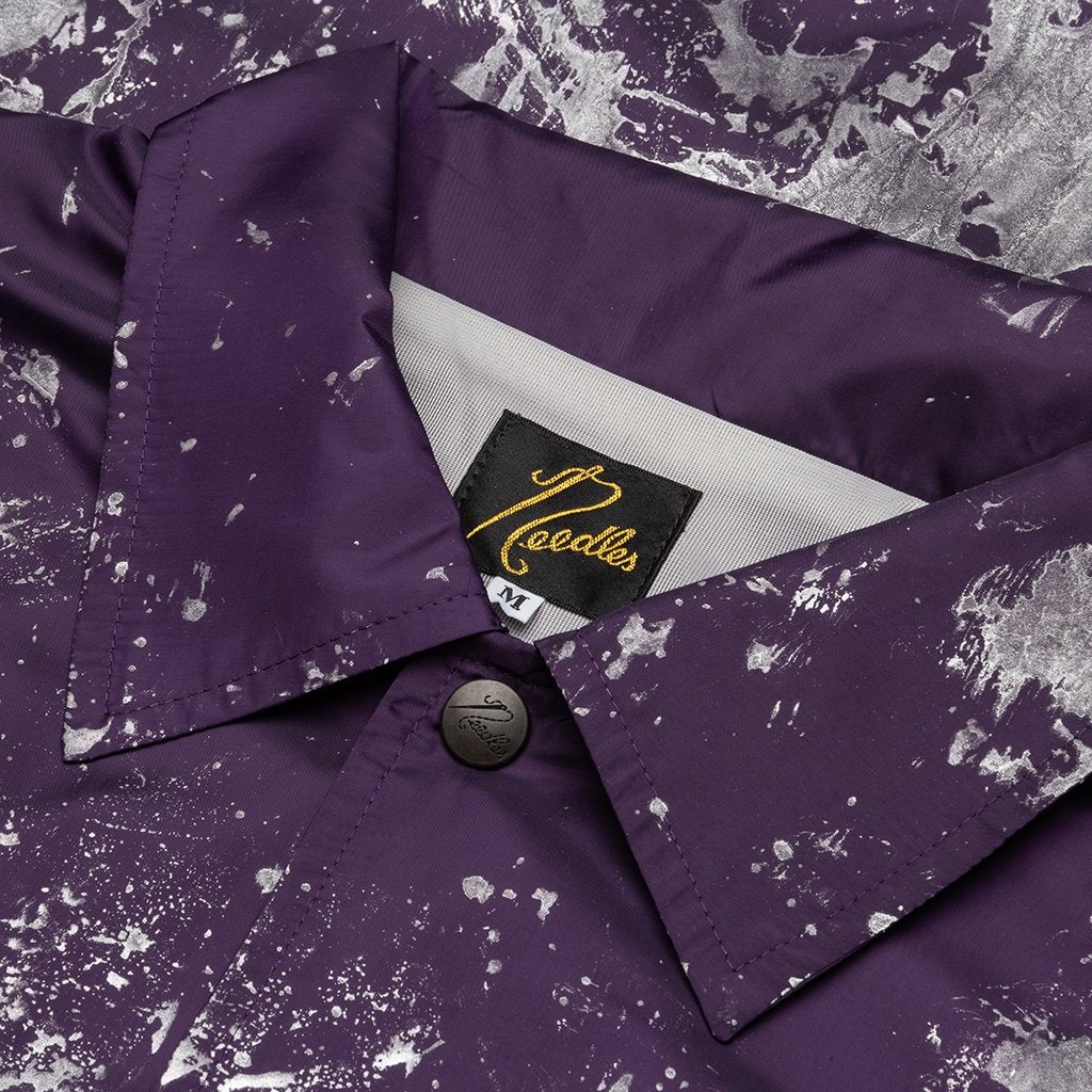 NEEDLES COACH JACKET - PURPLE/SCATTER - 3