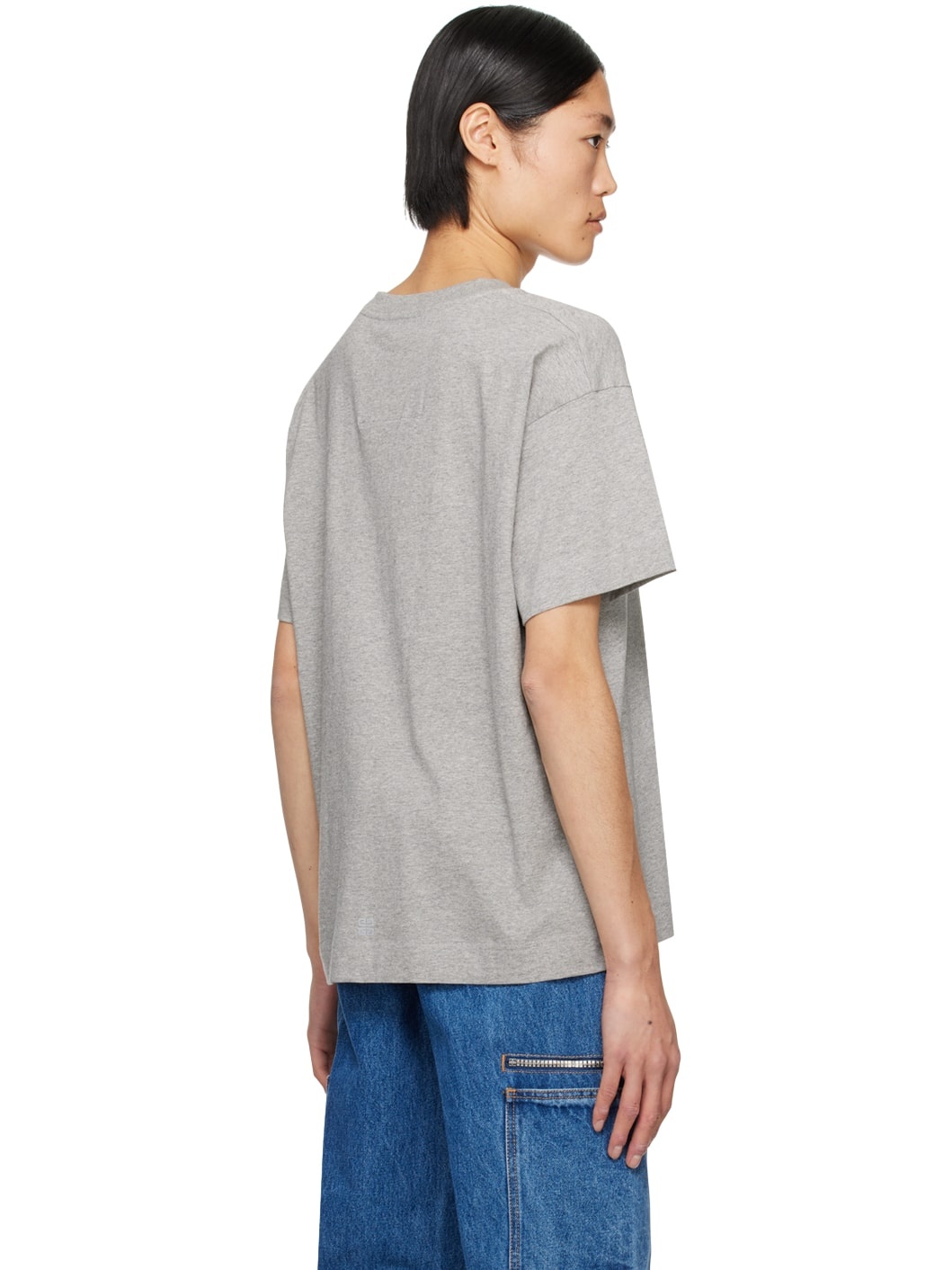Gray Boxy T-Shirt - 3