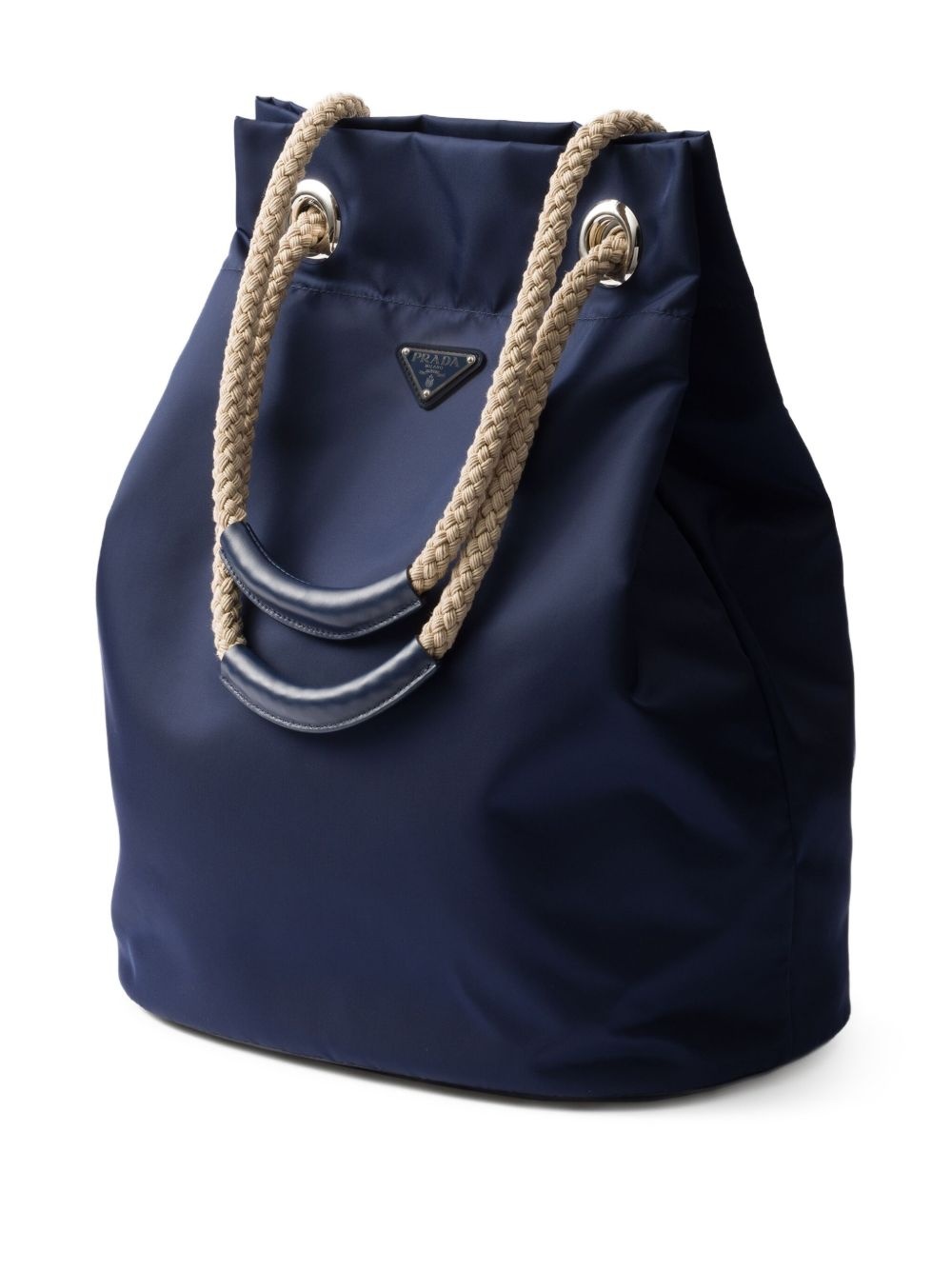 Re-Nylon drawstring tote bag - 5