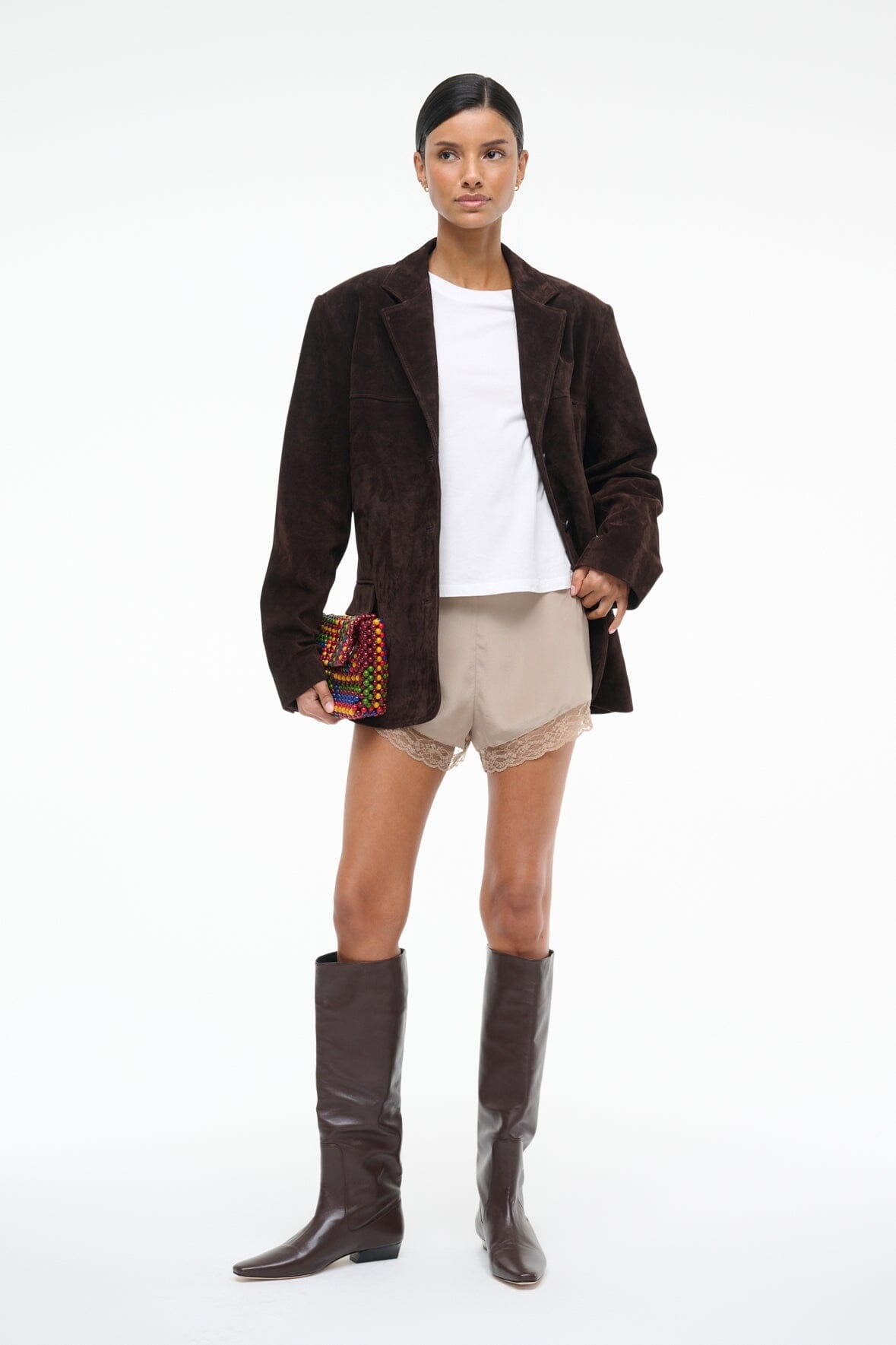 STAUD VON SILK SHORT DUNE - 7
