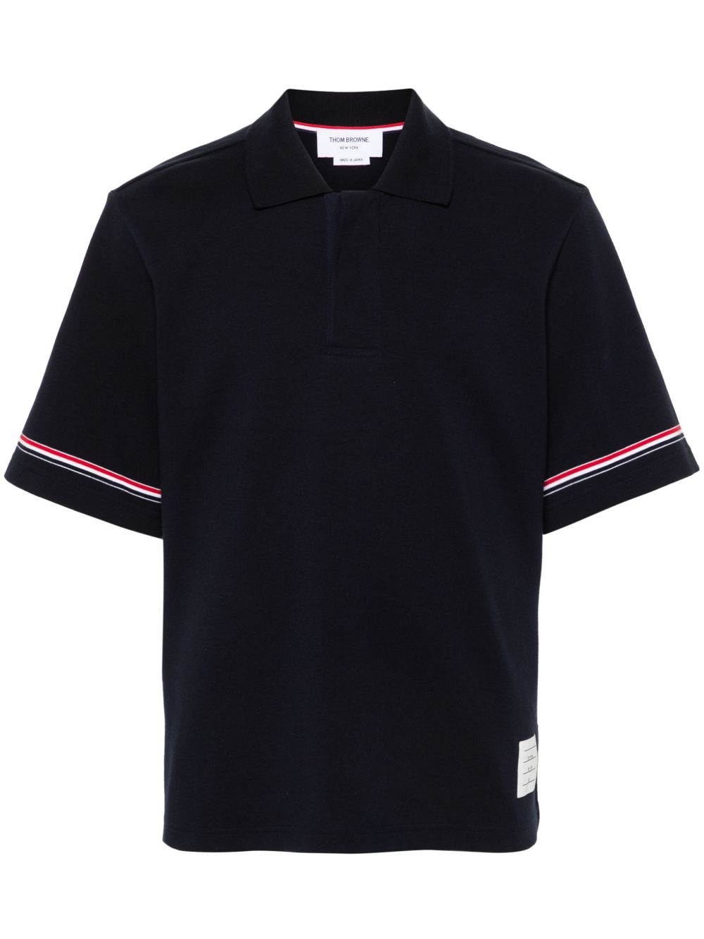 RWB-stripe polo shirt - 1