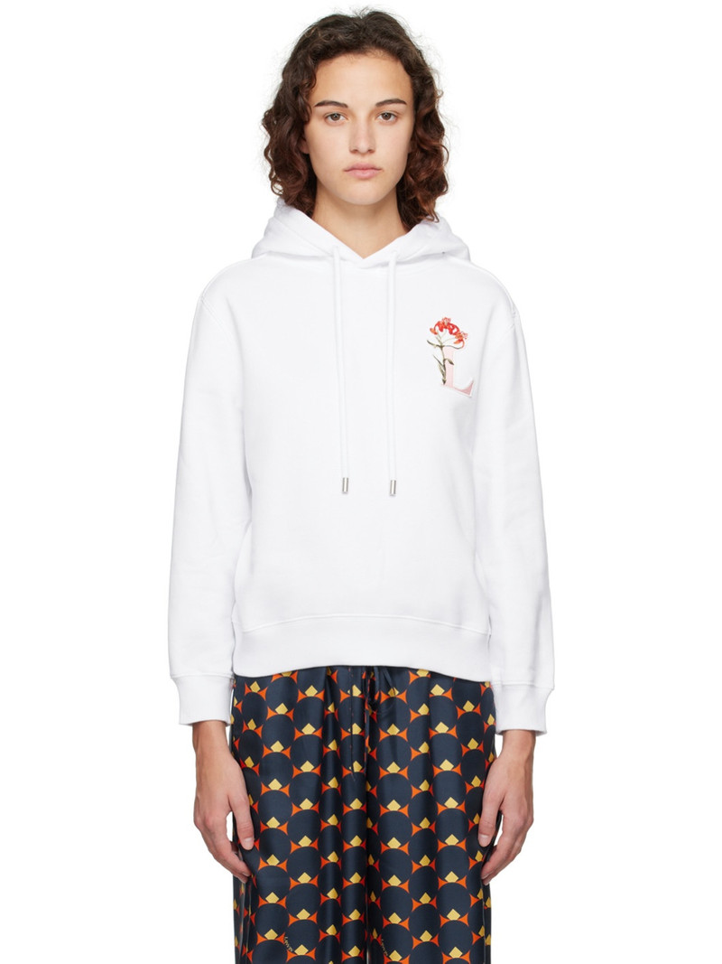 White Classic Hoodie - 1