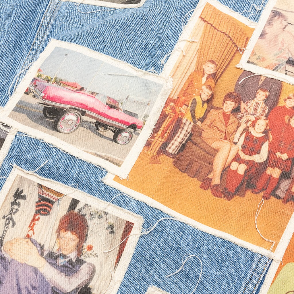 PORTRAIT DENIM JACKET - MULTI - 4
