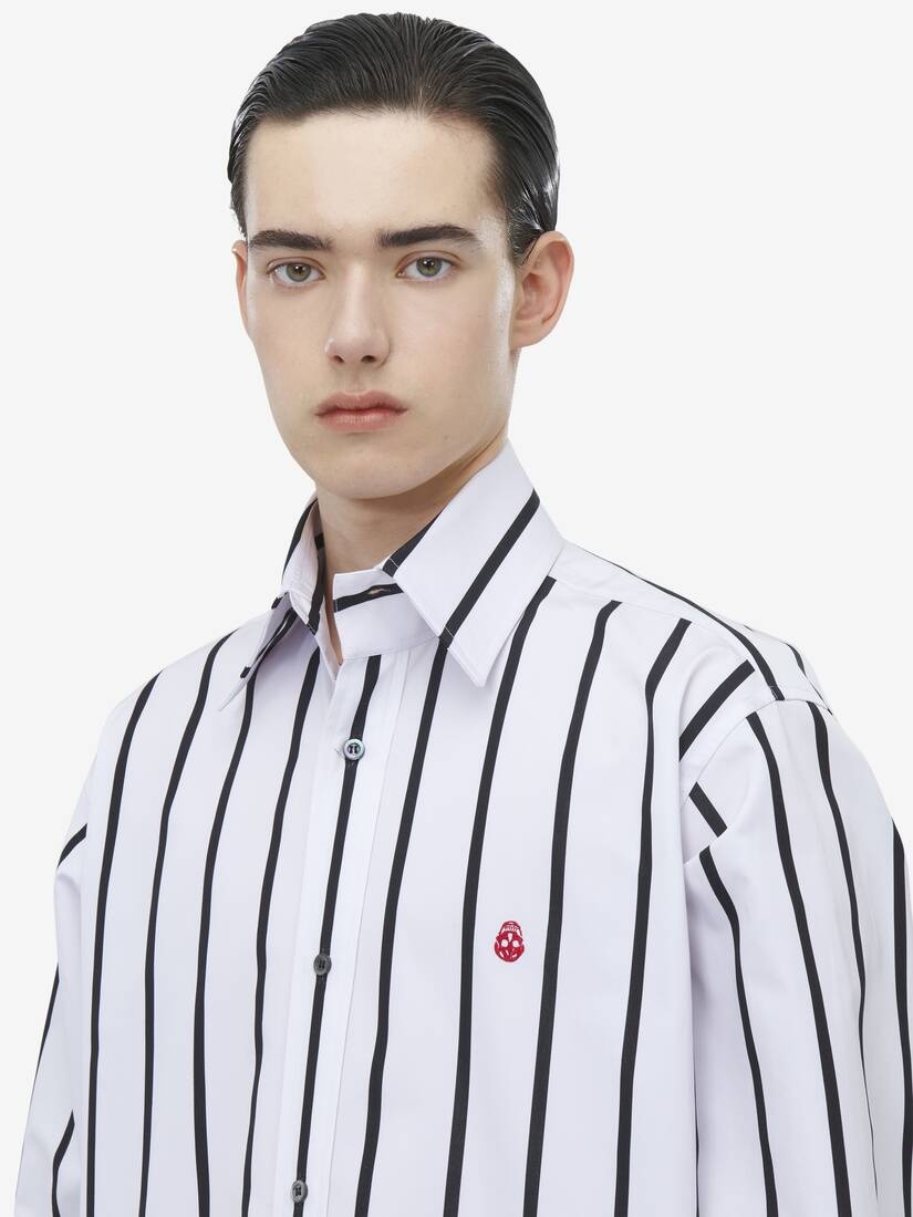 Skull Striped Shirt - 6