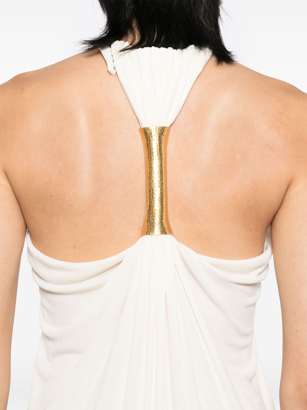 halter neck evening dress - 5