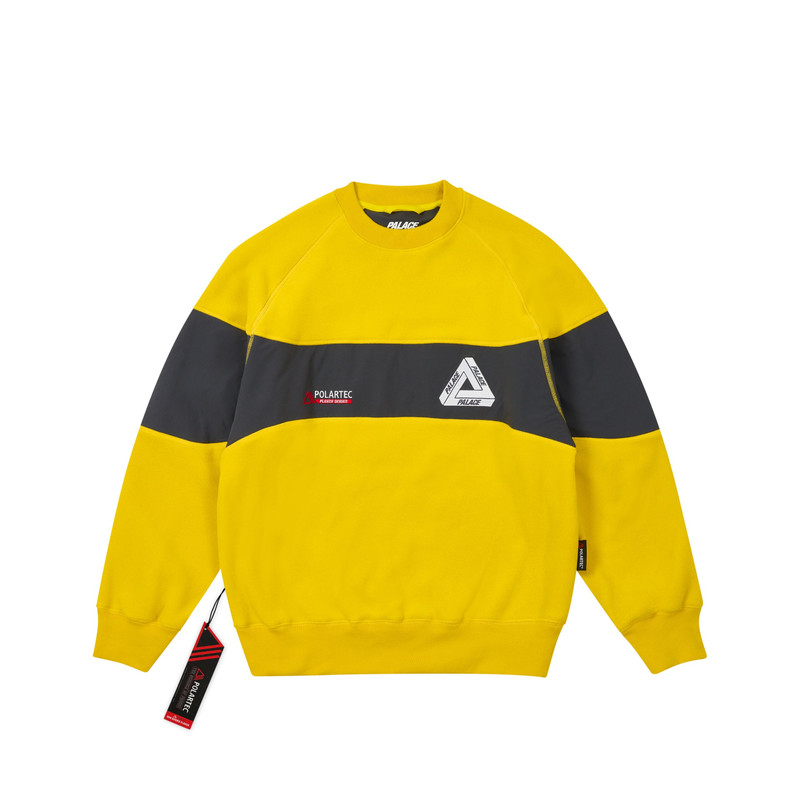 POLARTEC 200 CREW YELLOW - 1