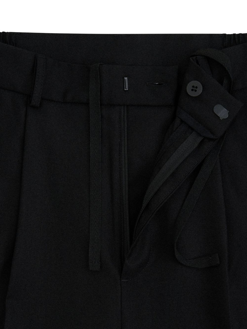 pressed-crease wide-leg trousers 3