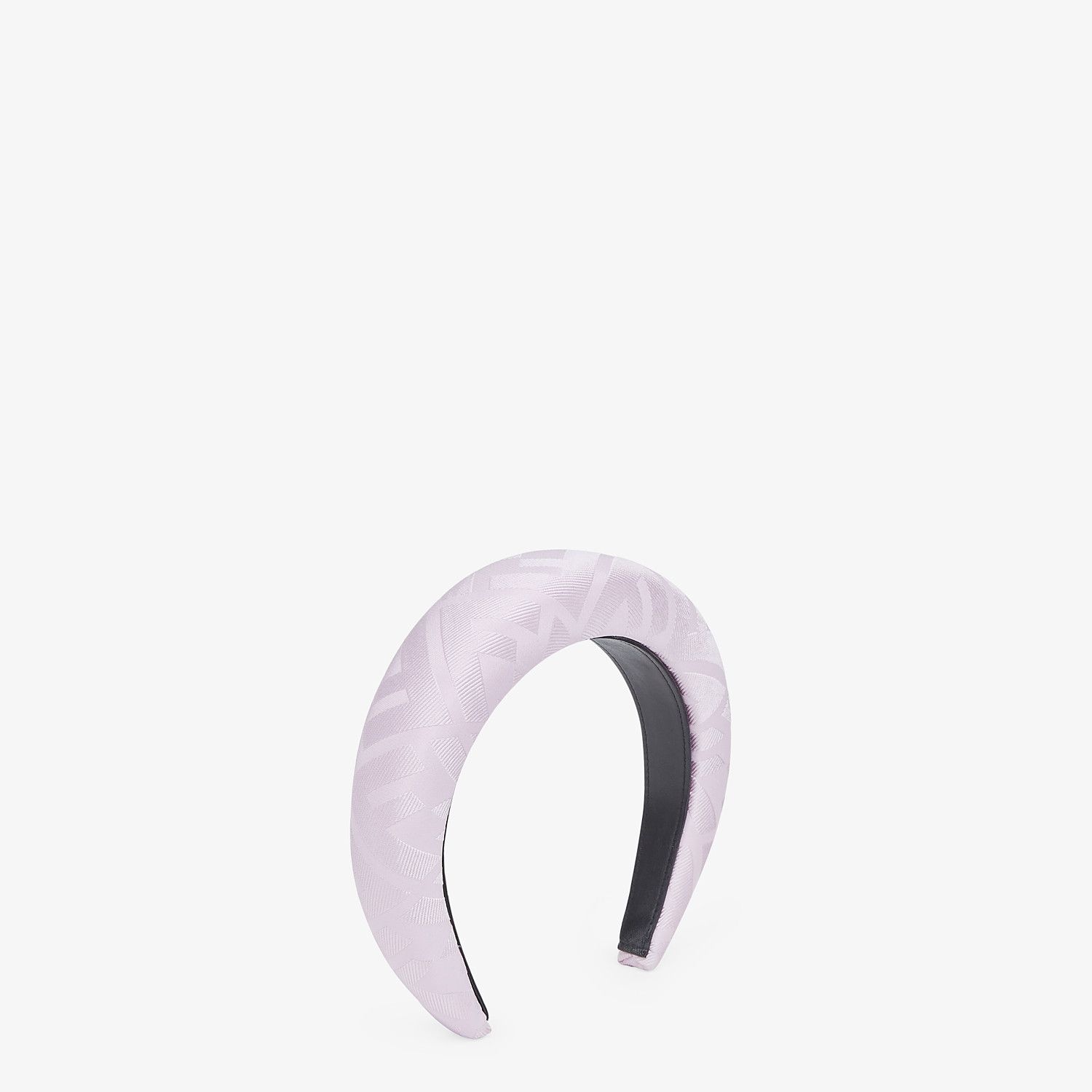 Pink silk headband - 1