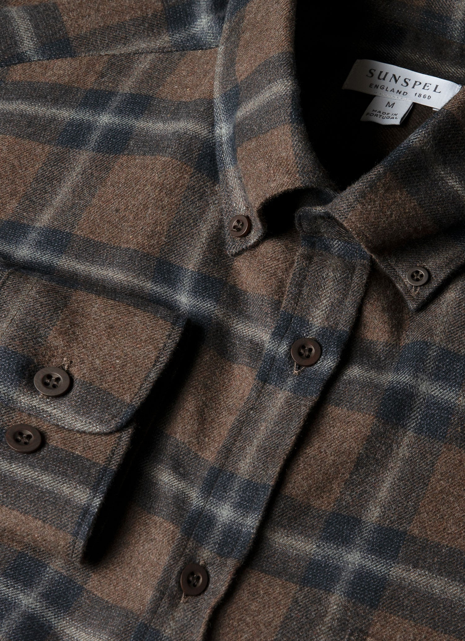 Button Down Flannel Shirt - 4