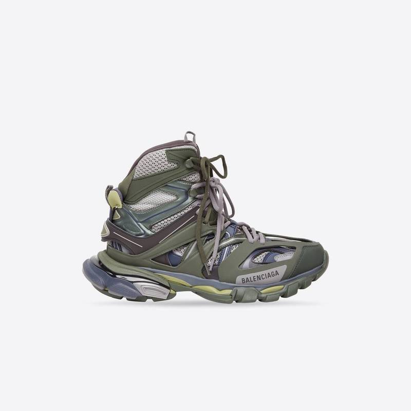 Men's Track Hike Sneaker in Green - 1