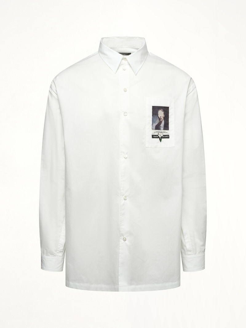 UNDERCOVER Chaos Balance Shirt in White outlook