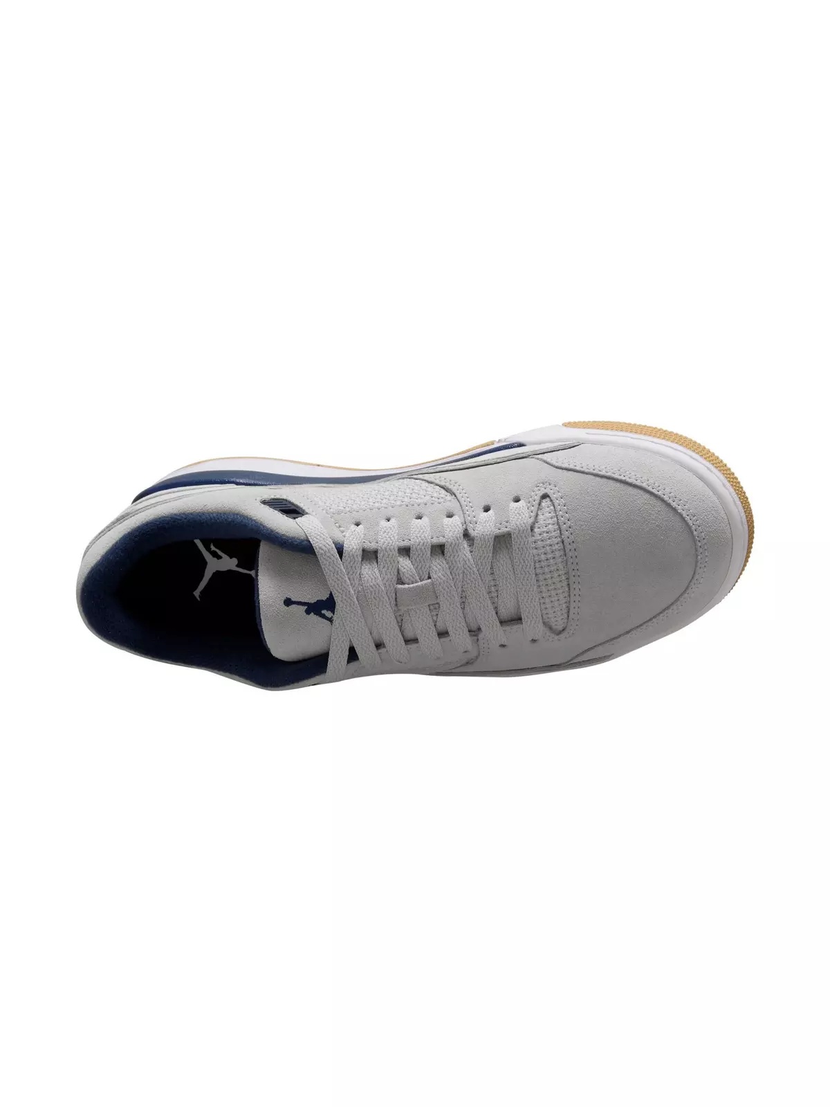 Flight Court "Neutral Grey/Midnight Navy/White" Men's Shoe - 8