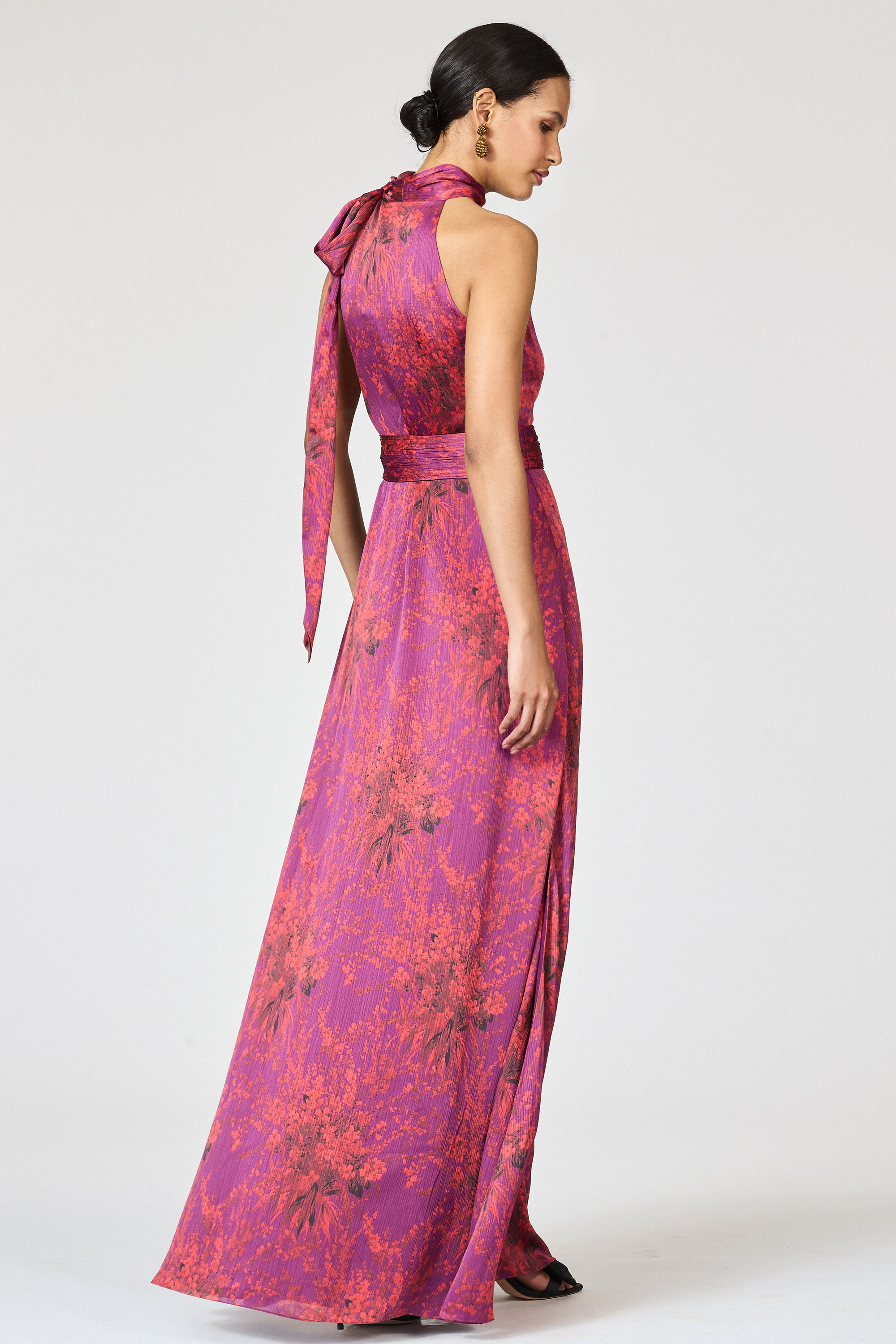 KAYLA GOWN - RASPBERRY BOUQUET - 4